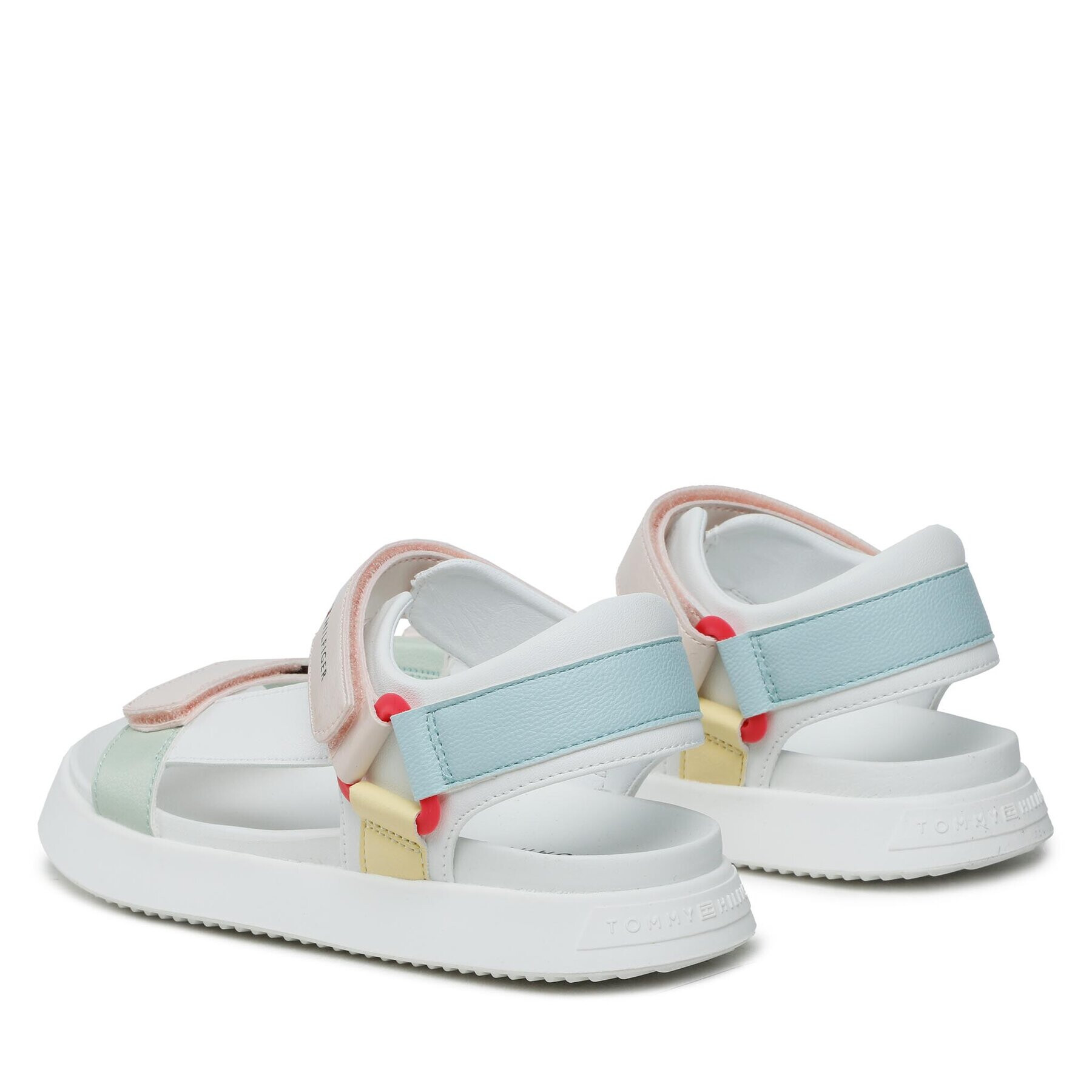 Tommy Hilfiger Сандали Velcro Sandal T3A2-32768-0371 S Цветен - Pepit.bg