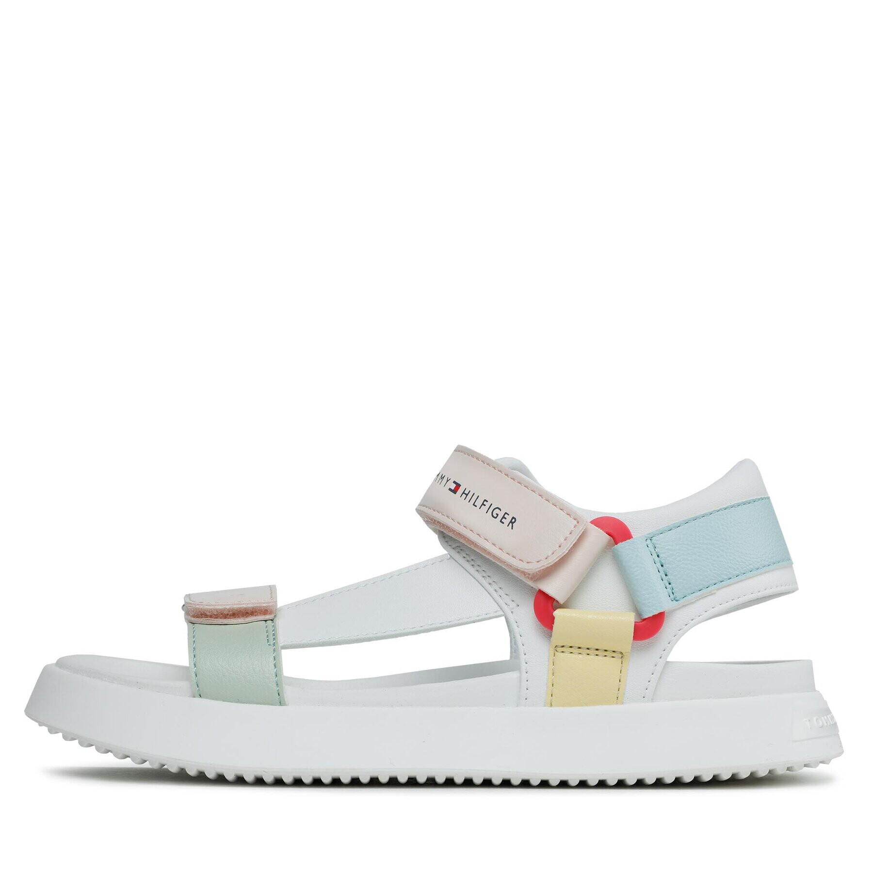 Tommy Hilfiger Сандали Velcro Sandal T3A2-32768-0371 S Цветен - Pepit.bg