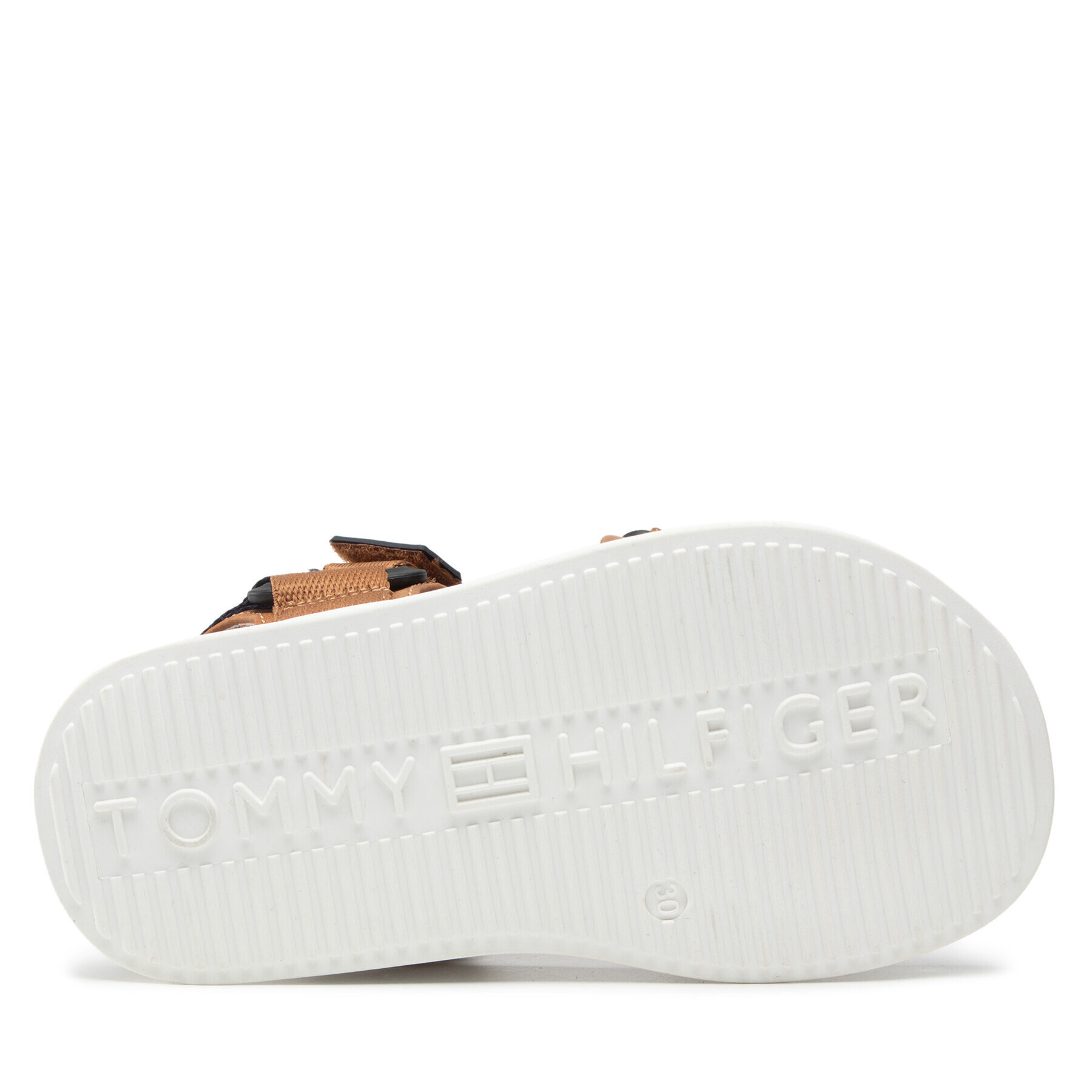 Tommy Hilfiger Сандали Velcro Sandal T3B2-32256-0208 M Кафяв - Pepit.bg