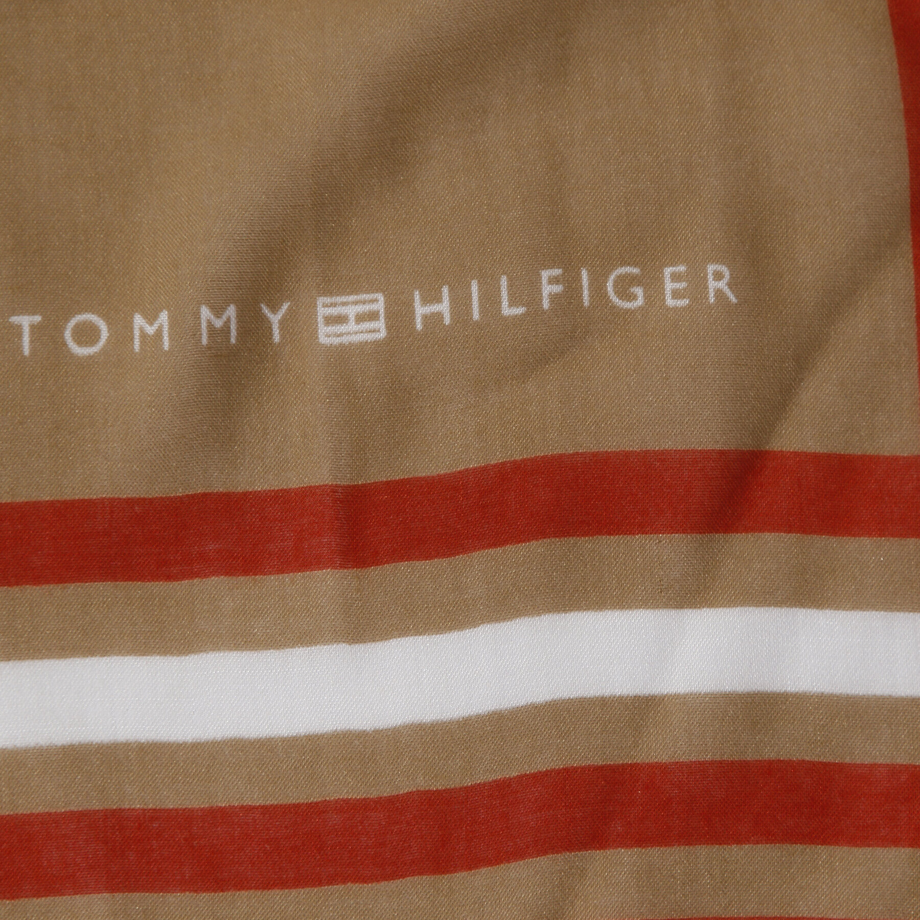 Tommy Hilfiger Шал Essential Flag Scarf AW0AW13890 Каки - Pepit.bg