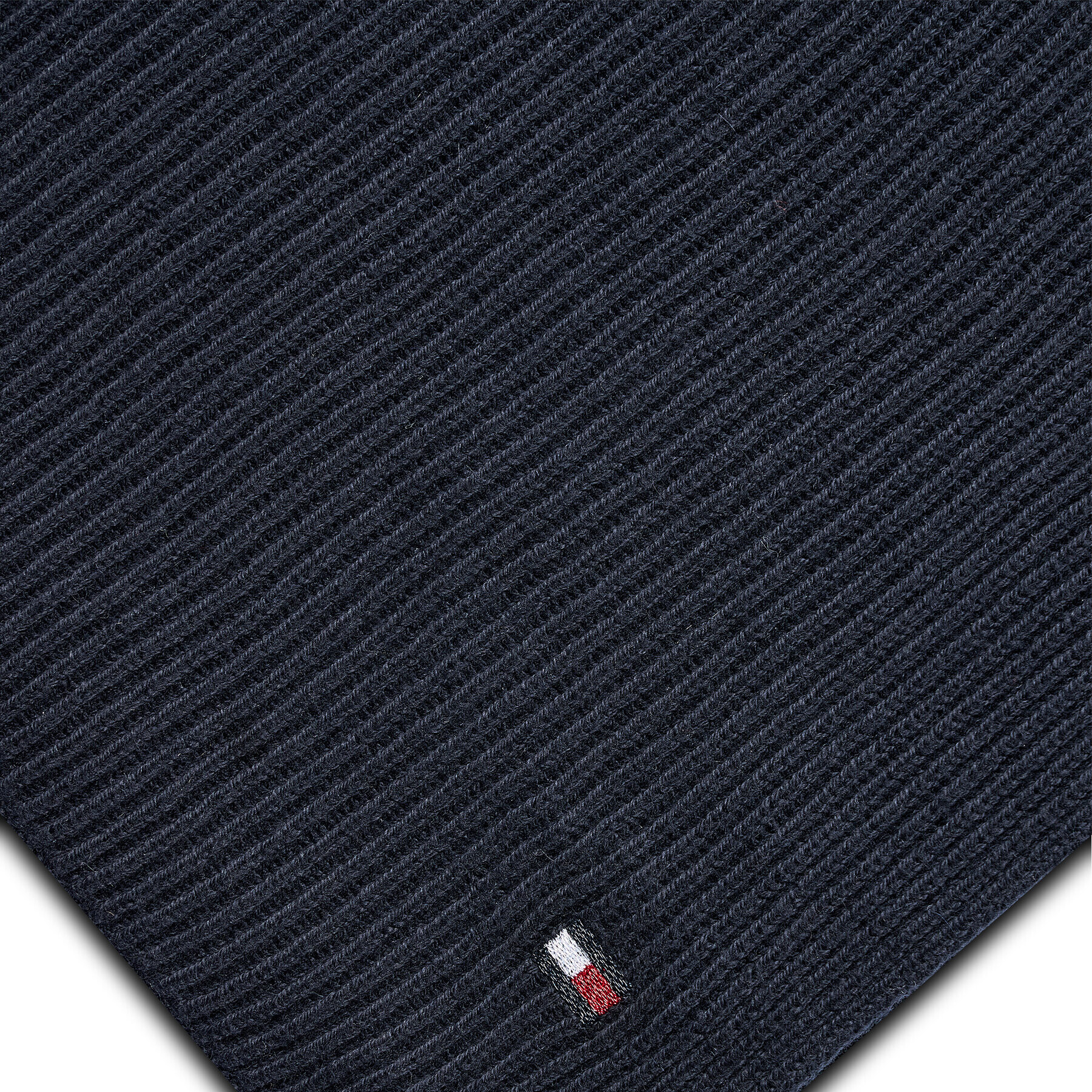 Tommy Hilfiger Шал Essential Knit Scarf AW0AW10719 Тъмносин - Pepit.bg