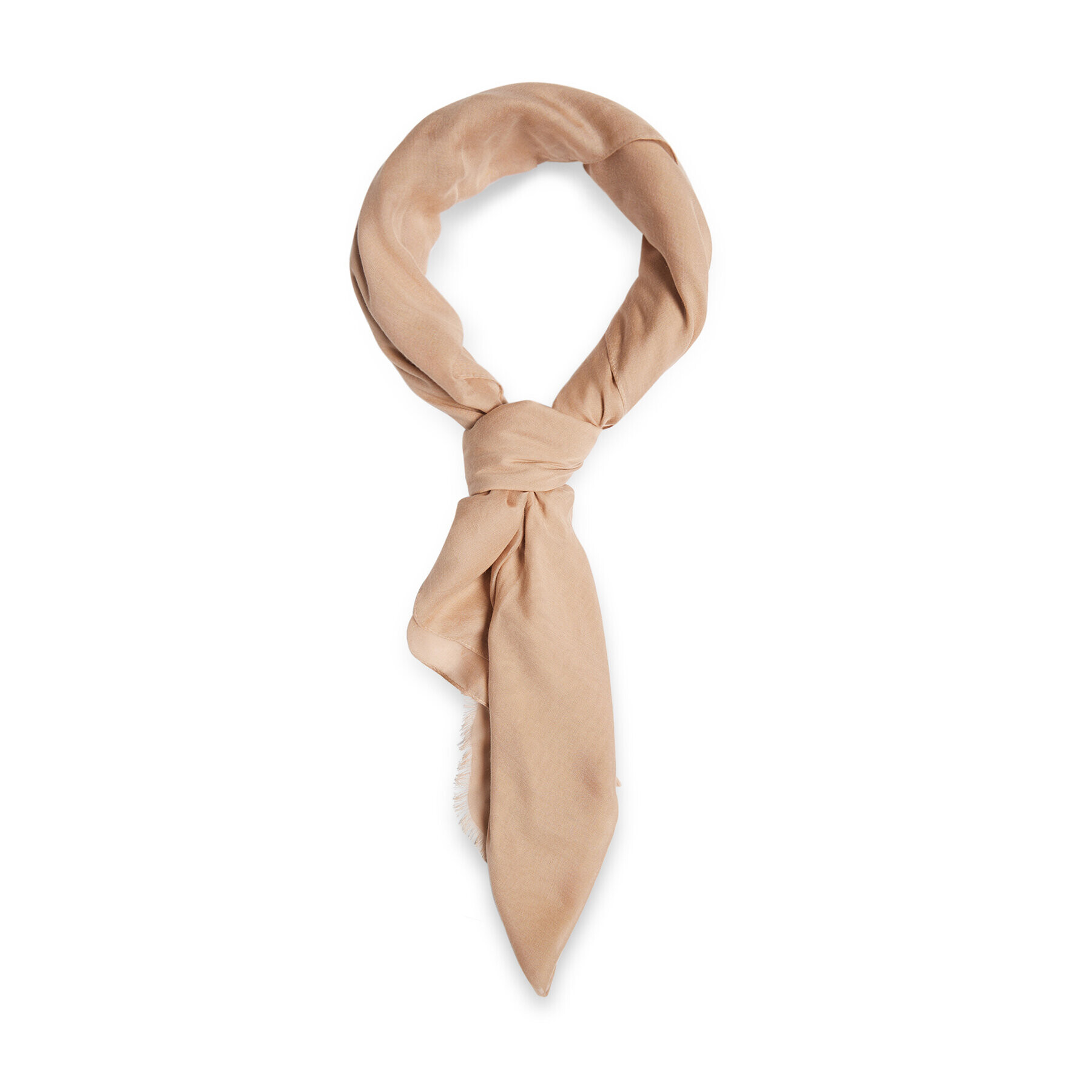 Tommy Hilfiger Шал Essential Scarf AW0AW11690 Бежов - Pepit.bg