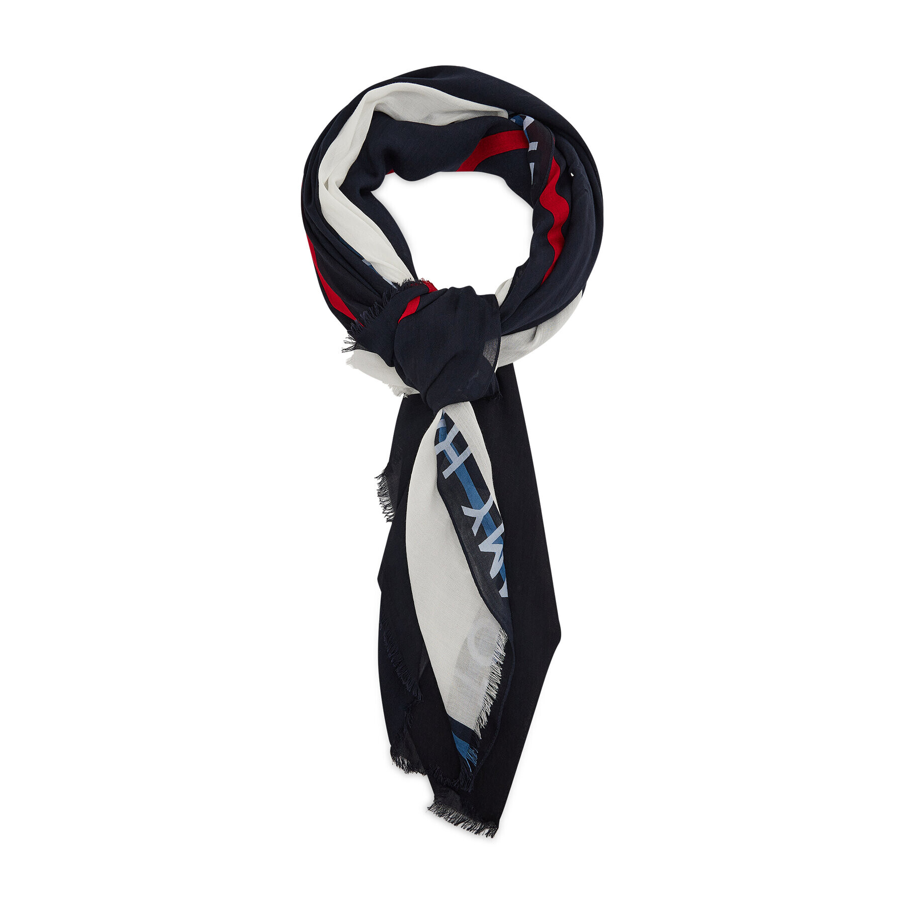 Tommy Hilfiger Шал Th Fresh AW0AW11006 Тъмносин - Pepit.bg