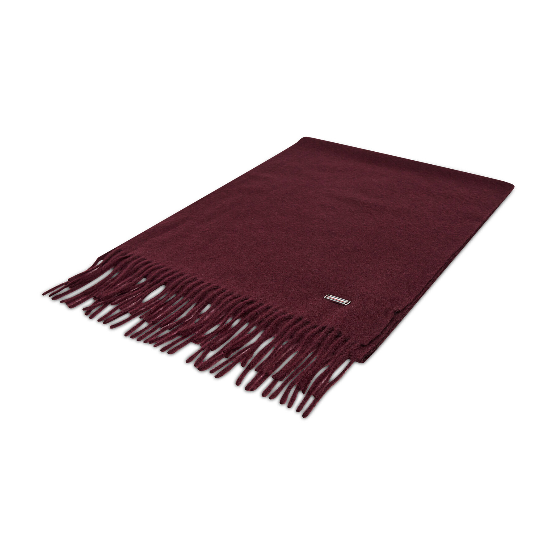 Tommy Hilfiger Шал Th Lux Cashmere Scarf AM0AM07894 Бордо - Pepit.bg