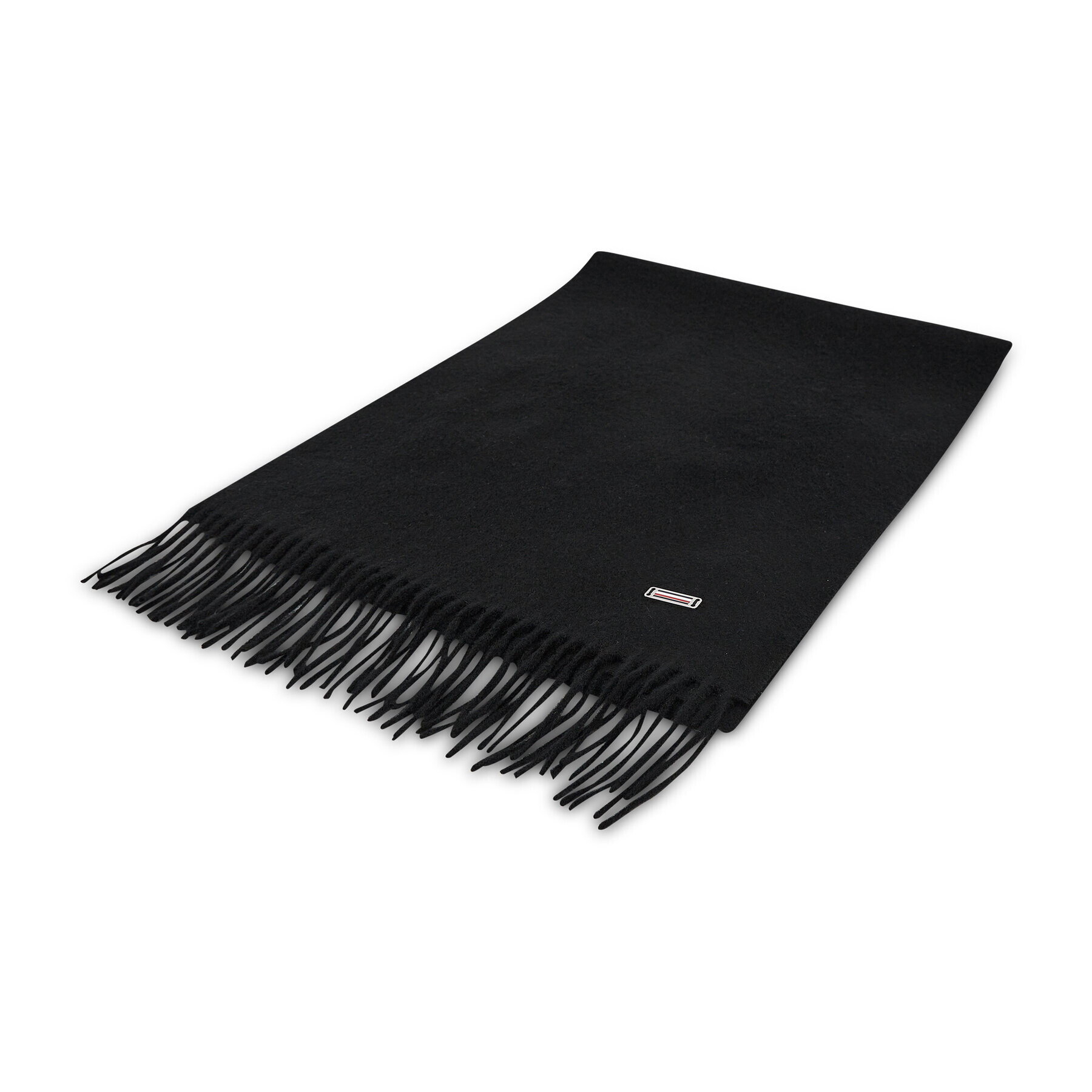 Tommy Hilfiger Шал Th Lux Cashmere Scarf AM0AM07894 Черен - Pepit.bg