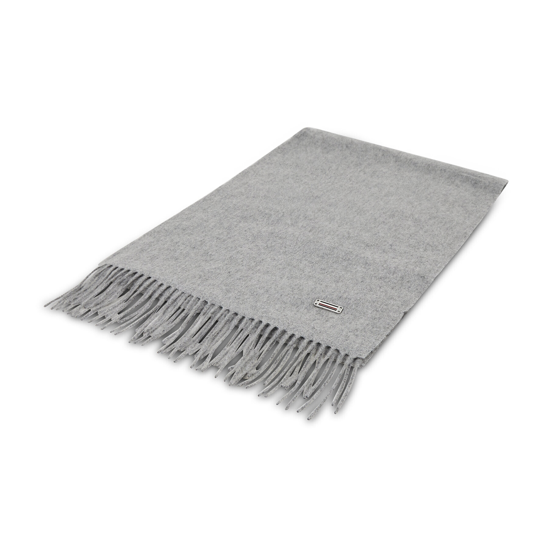 Tommy Hilfiger Шал Th Lux Cashmere Scarf AM0AM07894 Сив - Pepit.bg