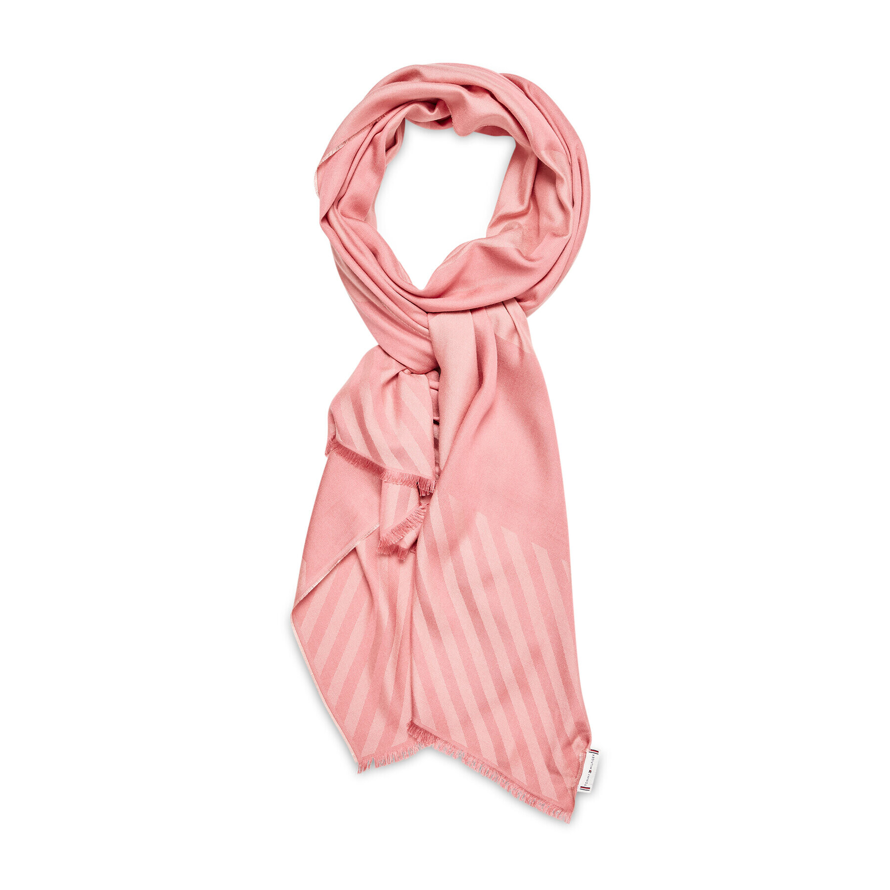 Tommy Hilfiger Шал Th Outline Scarf AW0AW12179 Розов - Pepit.bg