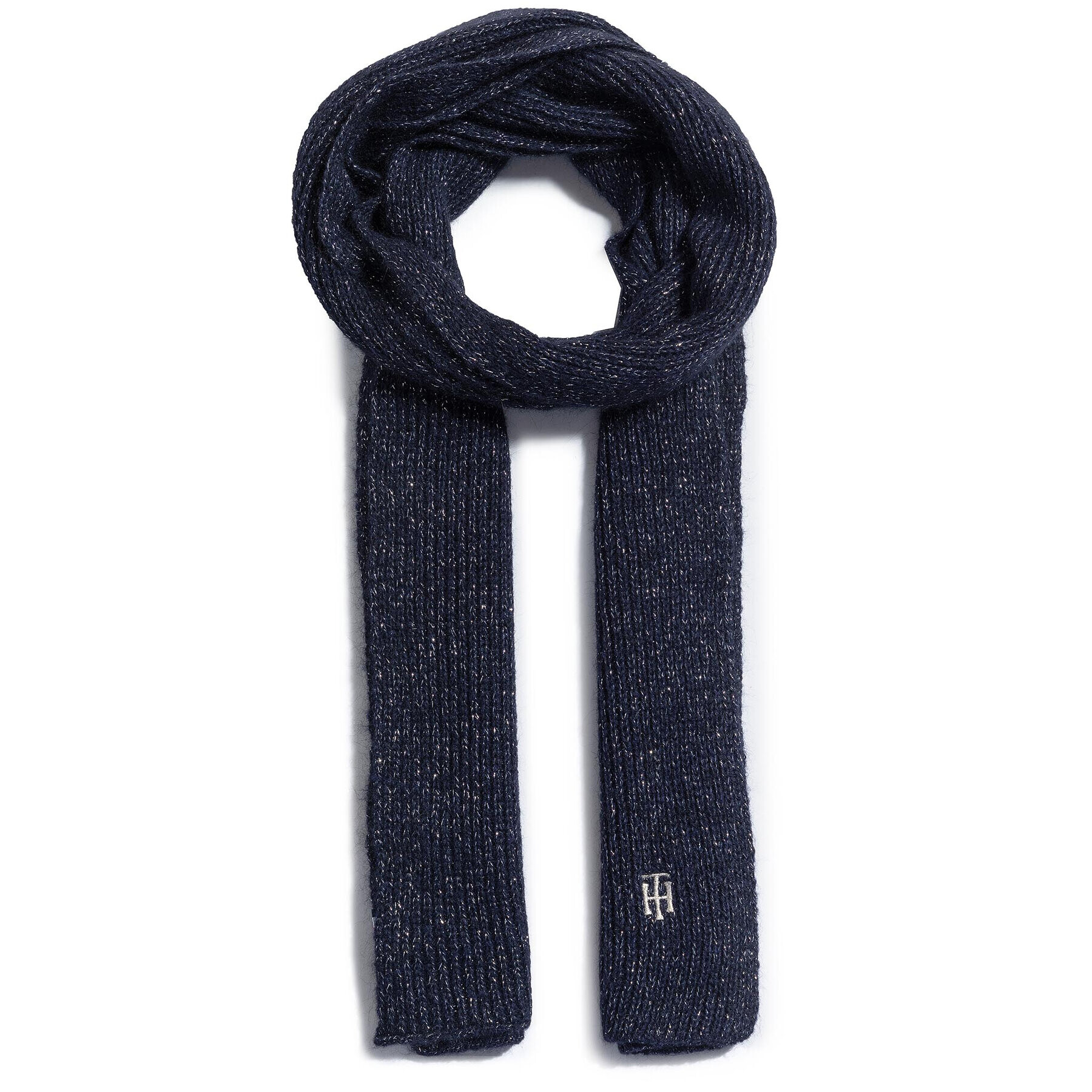 Tommy Hilfiger Шал The Effortless Scarf AW0AW09051 Тъмносин - Pepit.bg