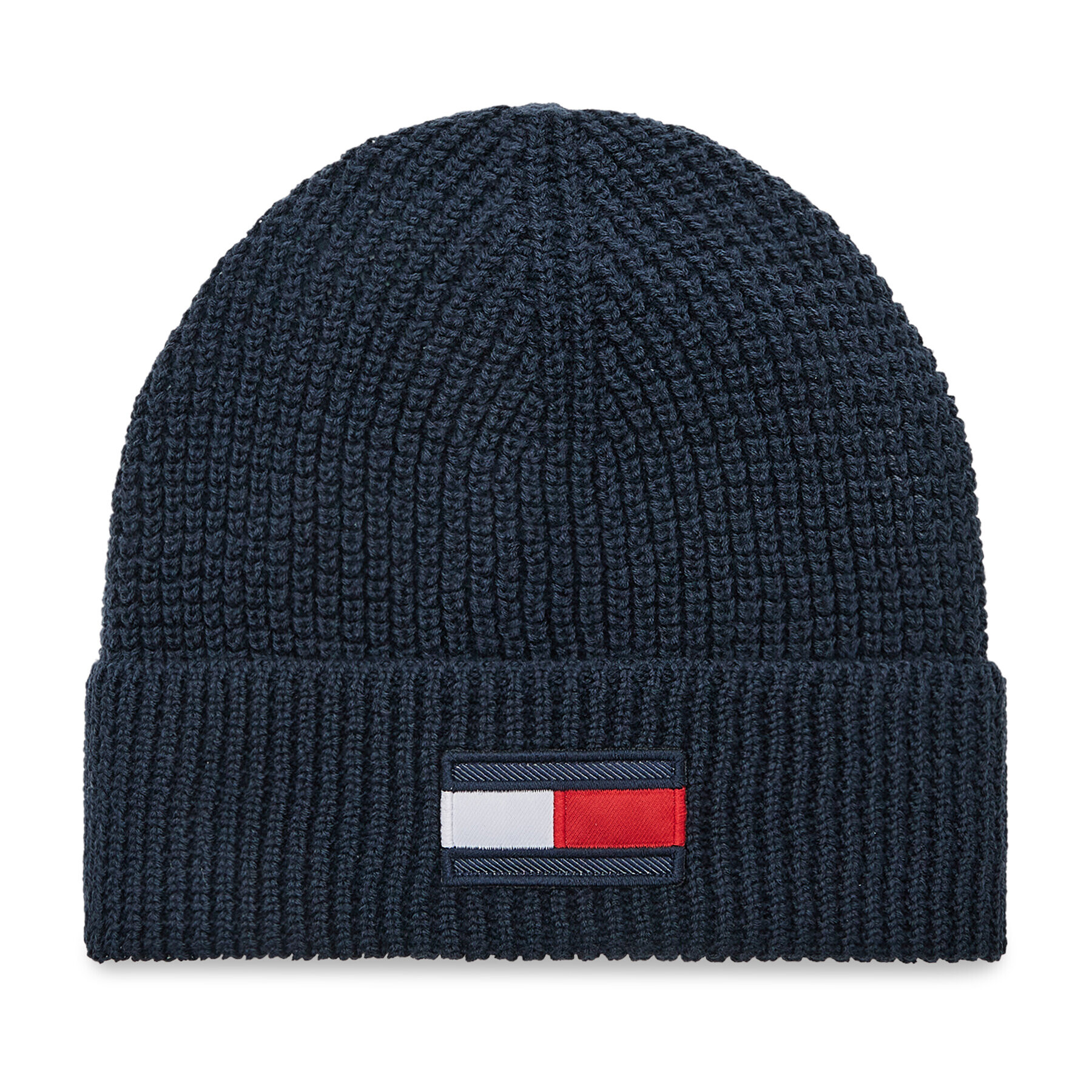 Tommy Hilfiger Шапка Big Flag AU0AU01500 Тъмносин - Pepit.bg