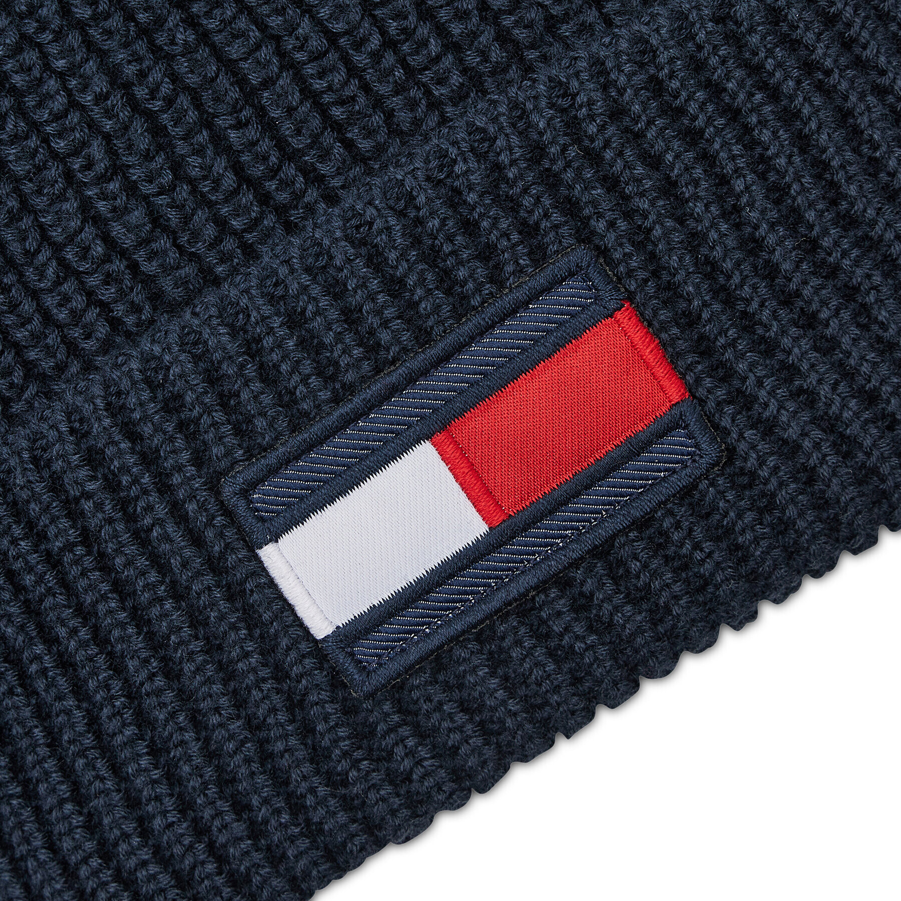 Tommy Hilfiger Шапка Big Flag AU0AU01500 Тъмносин - Pepit.bg