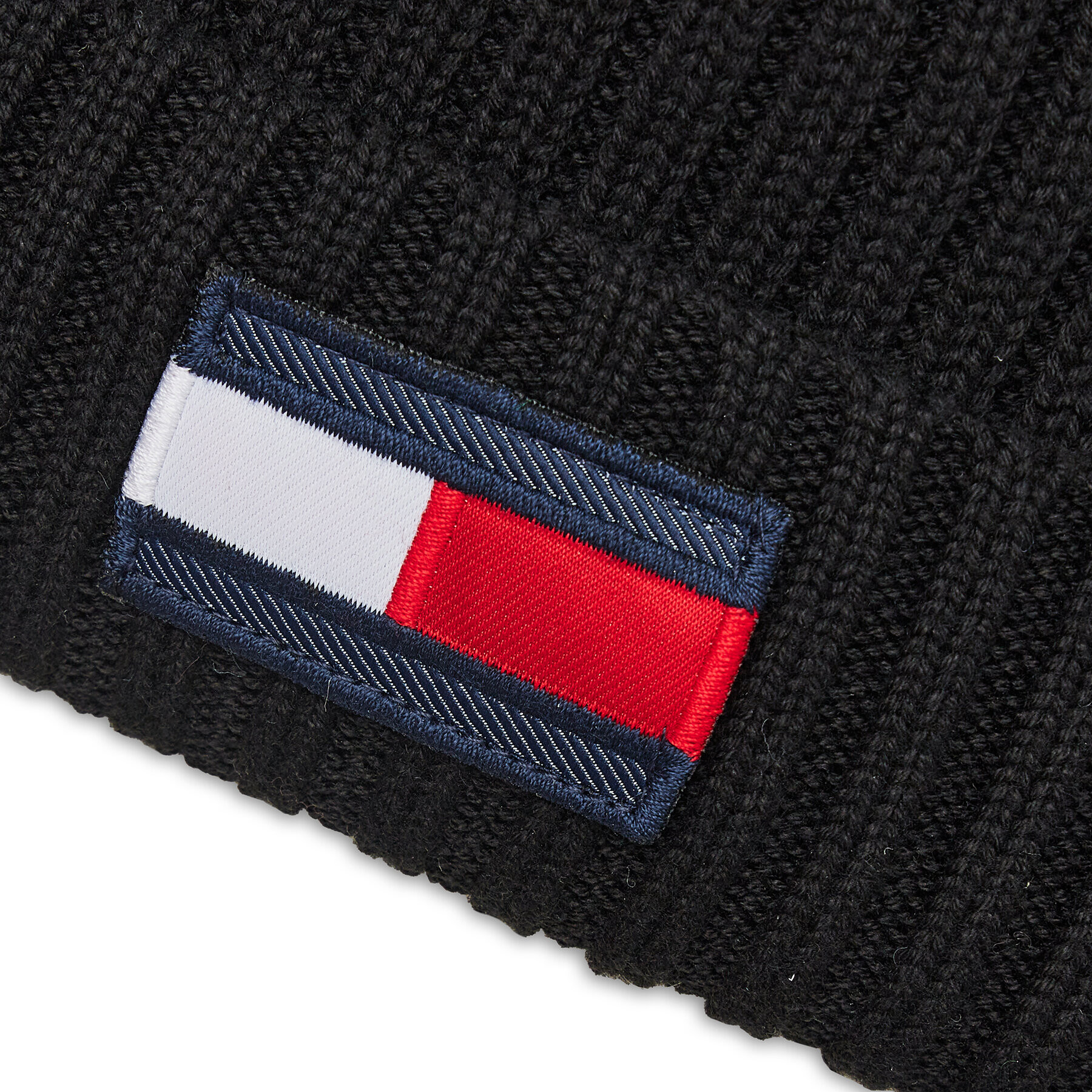 Tommy Hilfiger Шапка Big Flag AU0AU01585 Черен - Pepit.bg