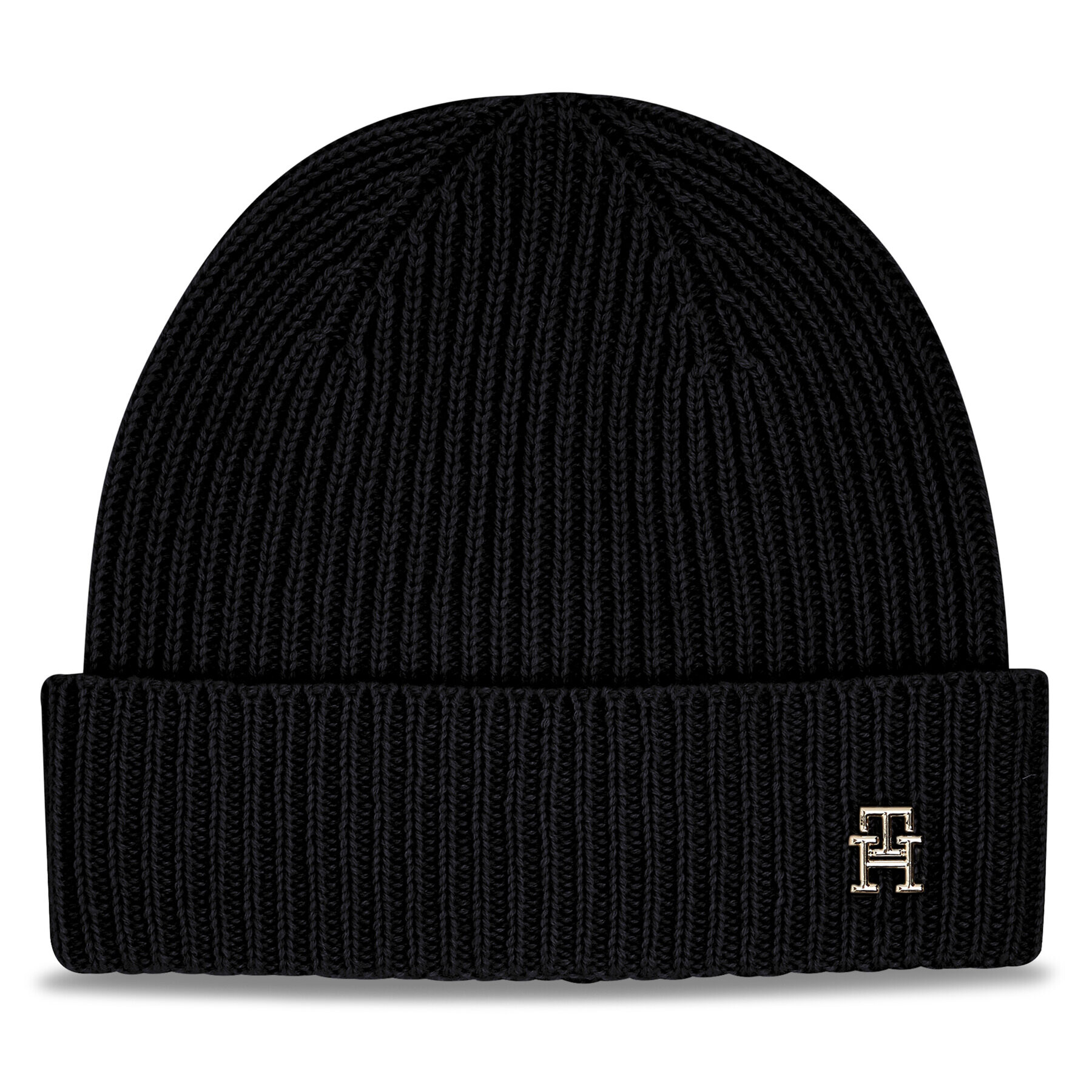 Tommy Hilfiger Шапка Cashmere Chic Beanie AW0AW15321 Черен - Pepit.bg