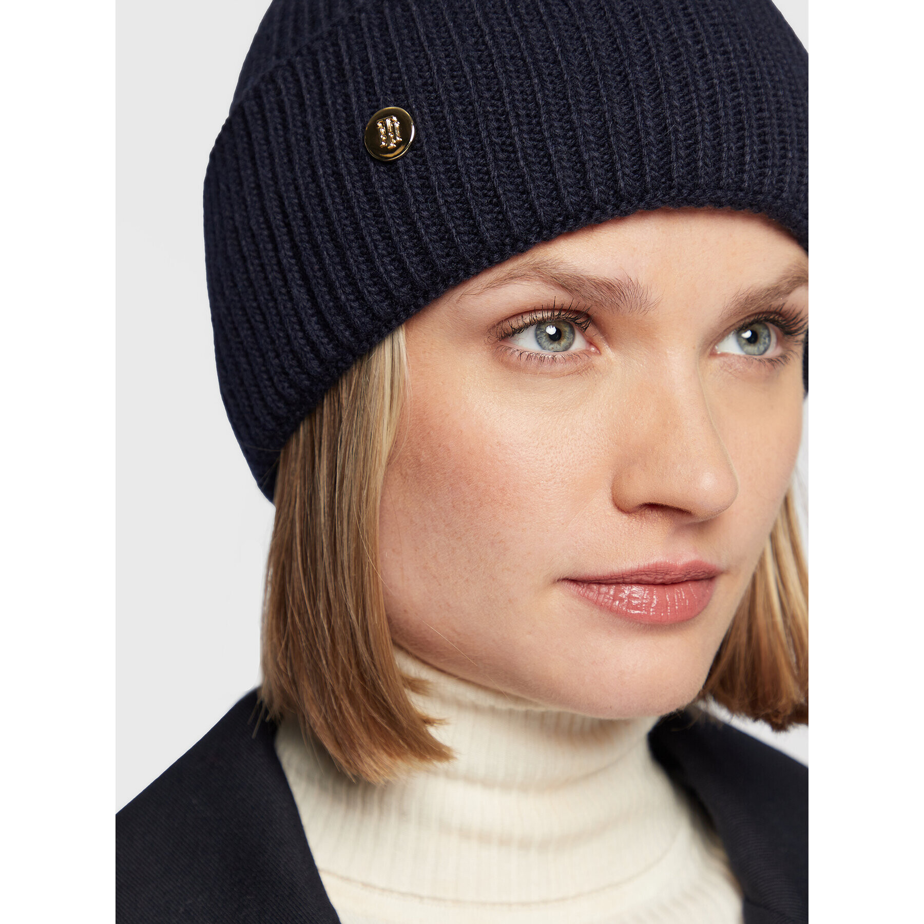 Tommy Hilfiger Шапка Elevated AW0AW13820 Тъмносин - Pepit.bg