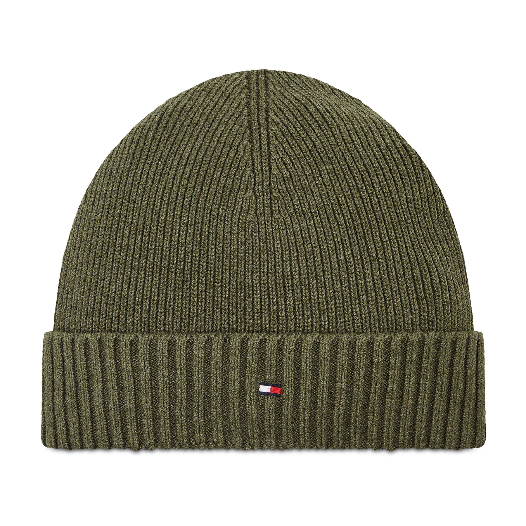 Tommy Hilfiger Шапка Essential Flag AM0AM10337 Зелен - Pepit.bg
