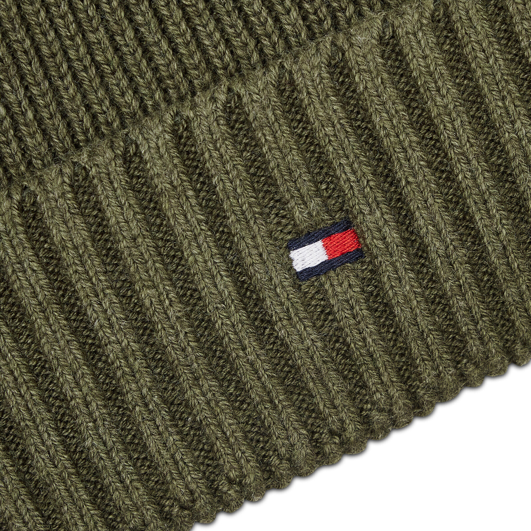 Tommy Hilfiger Шапка Essential Flag AM0AM10337 Зелен - Pepit.bg