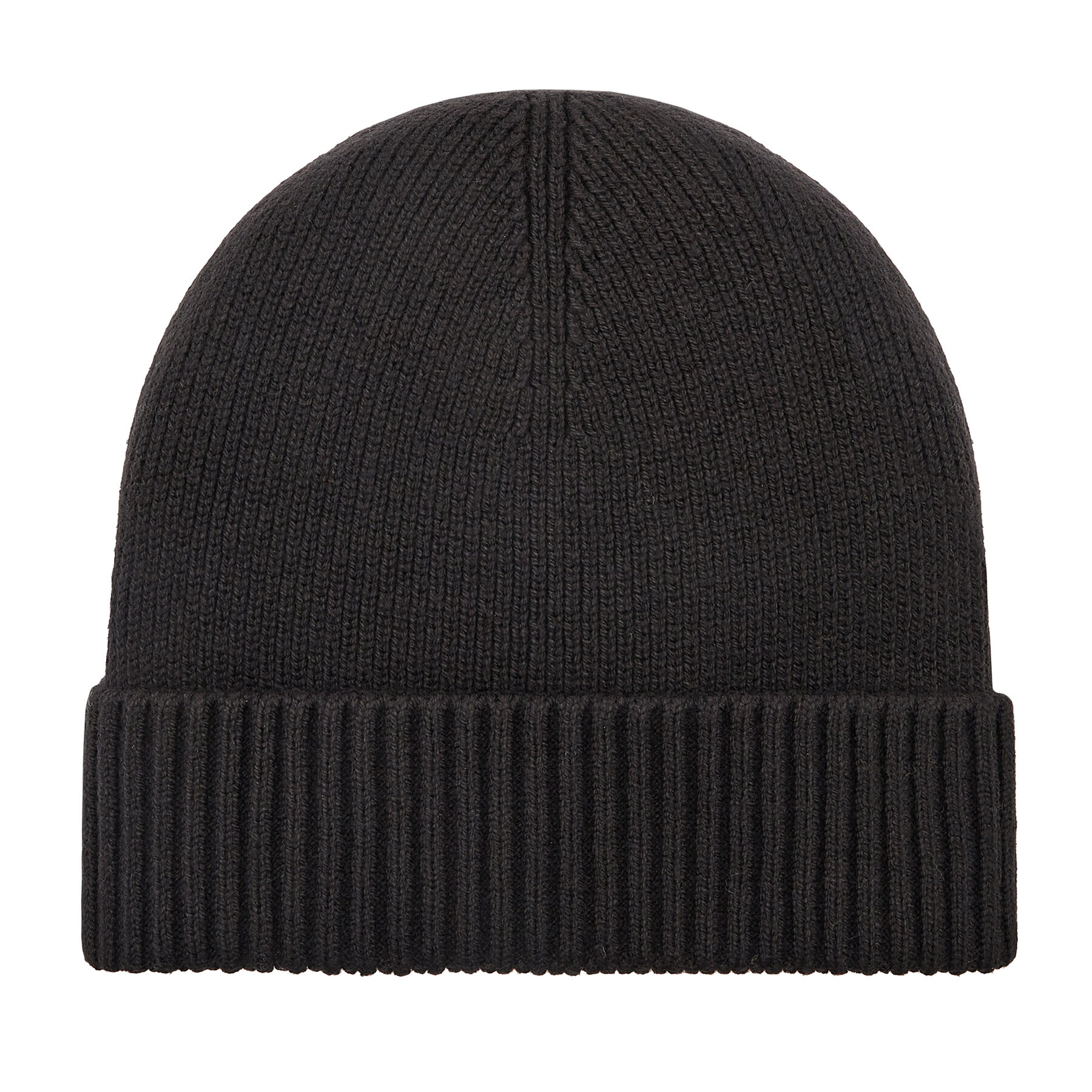 Tommy Hilfiger Шапка Essential Flag Beanie AM0AM10337 Черен - Pepit.bg