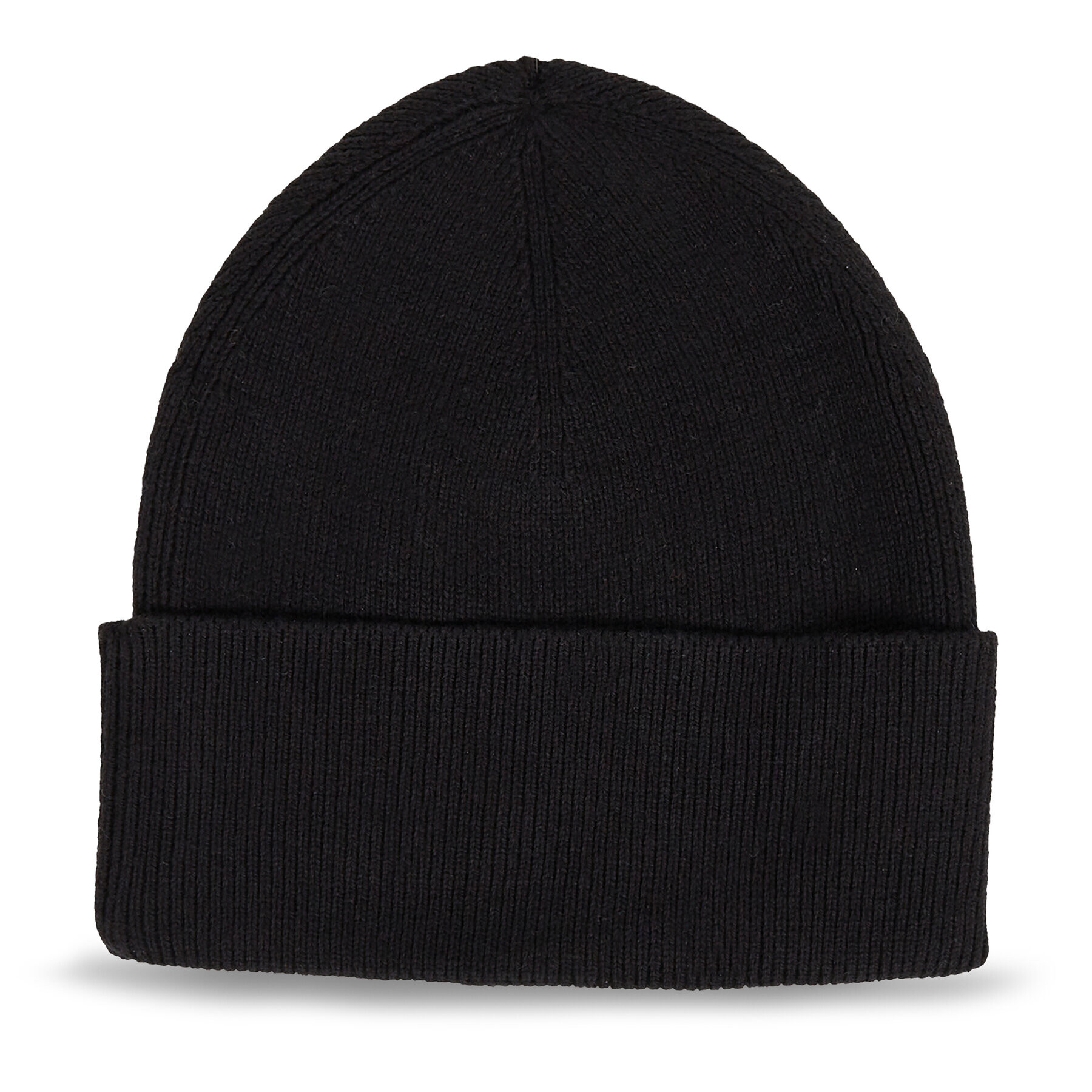 Tommy Hilfiger Шапка Essential Flag Beanie AW0AW15309 Черен - Pepit.bg