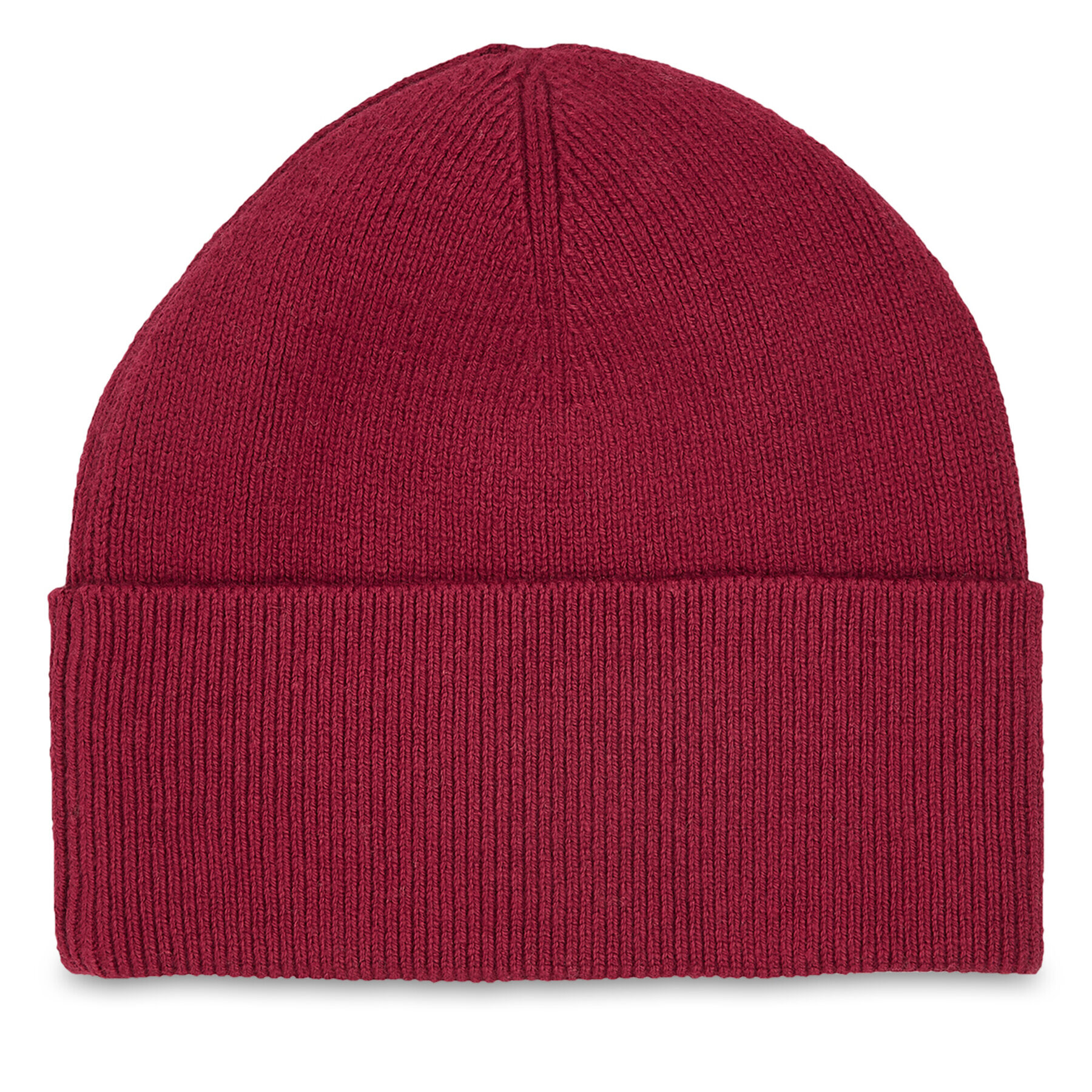 Tommy Hilfiger Шапка Essential Flag Beanie AW0AW15309 Червен - Pepit.bg