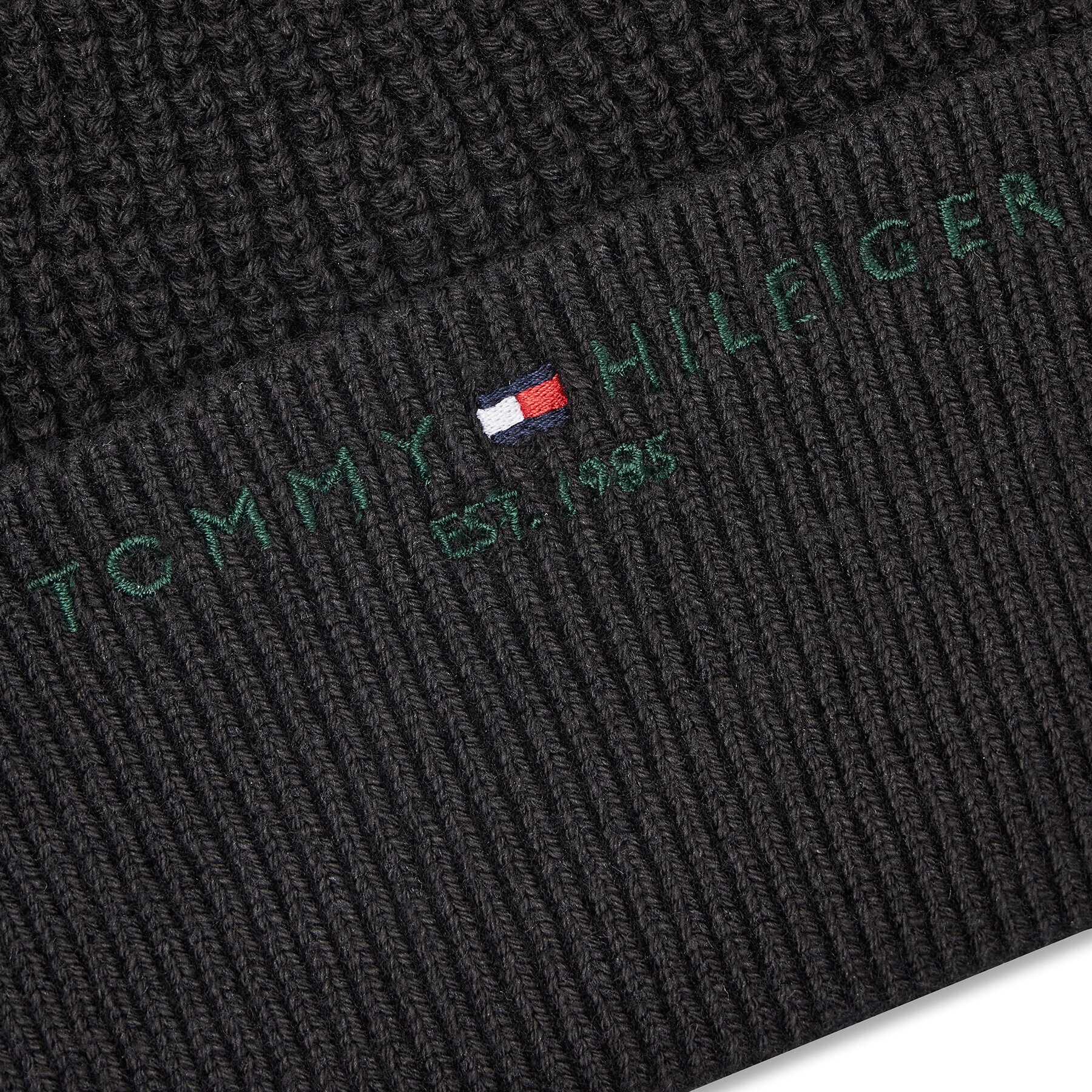 Tommy Hilfiger Шапка Horizon AM0AM10348 Черен - Pepit.bg