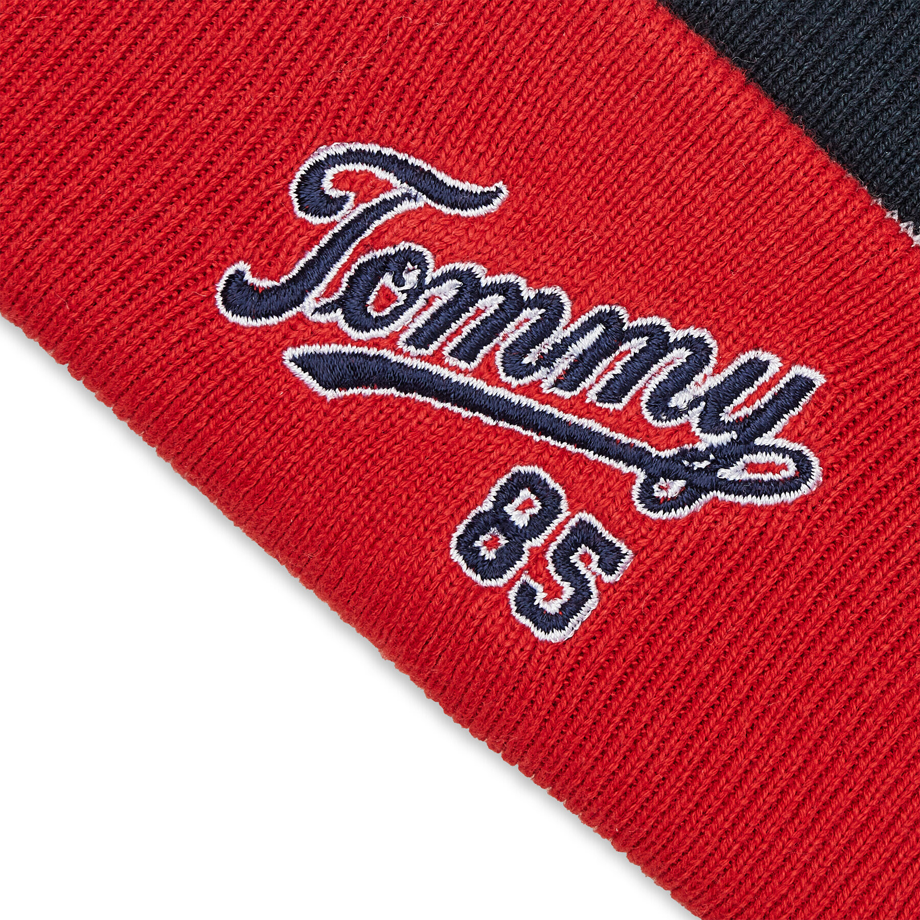 Tommy Hilfiger Шапка Logo AU0AU01649 Червен - Pepit.bg