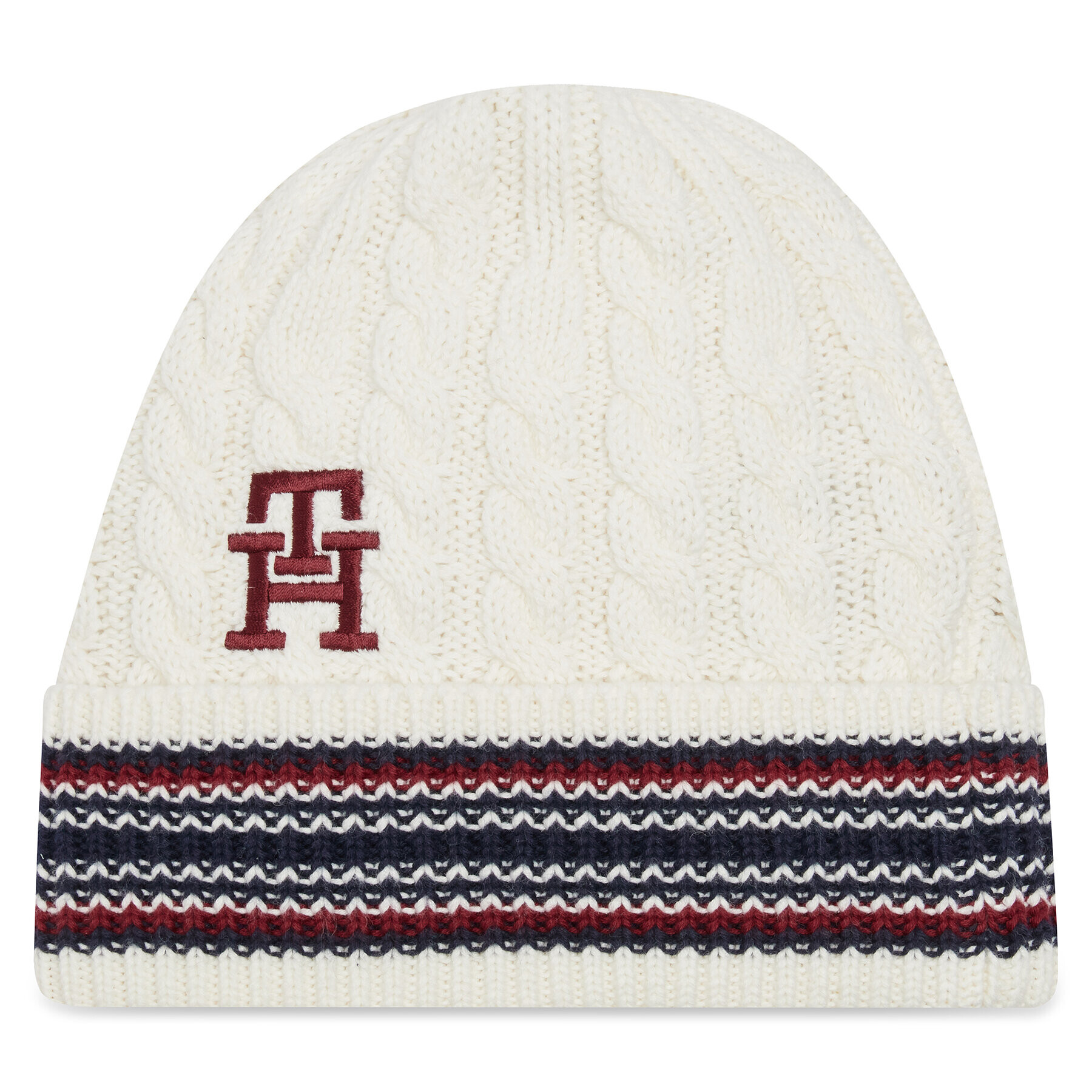 Tommy Hilfiger Шапка Monogram AU0AU01524 Бежов - Pepit.bg