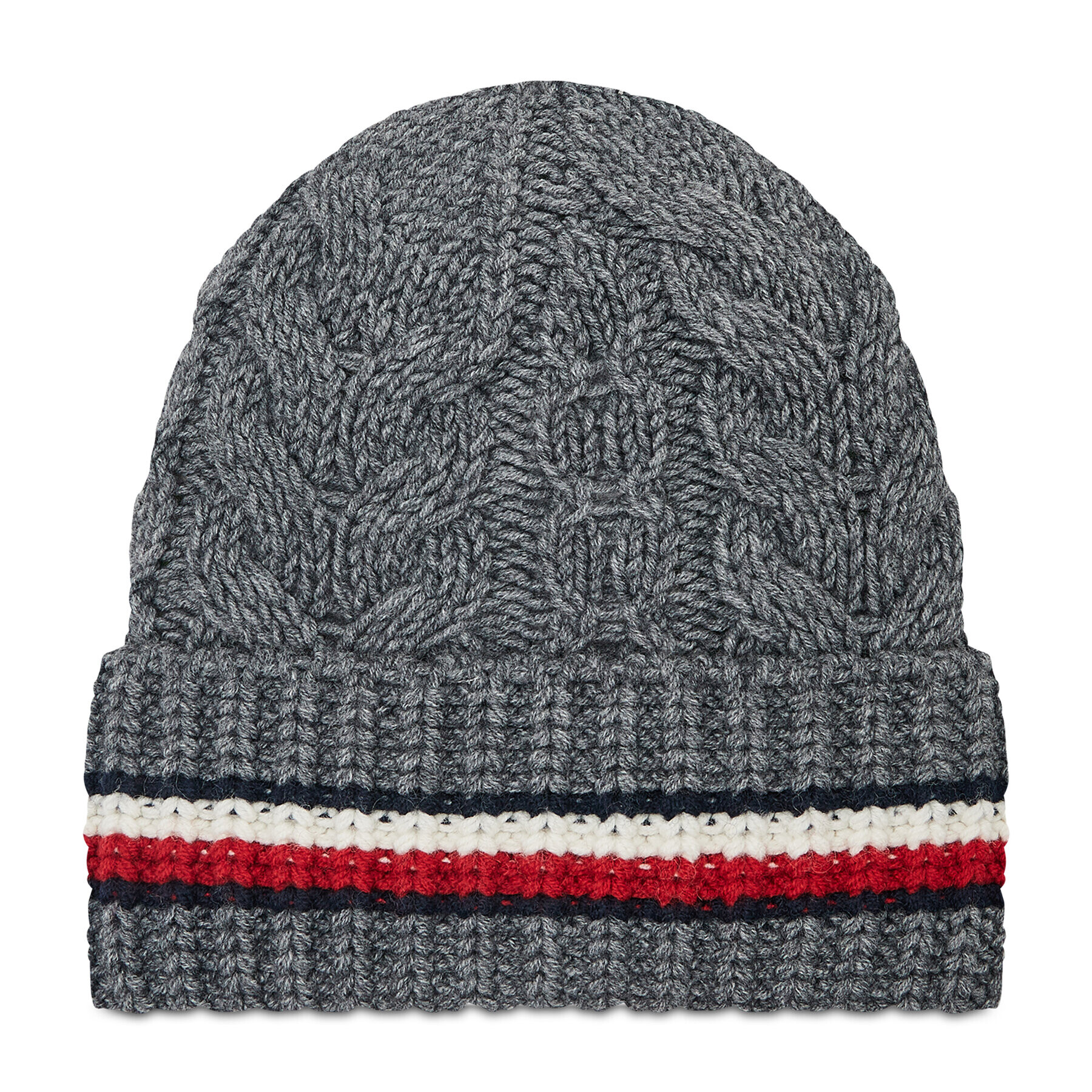 Tommy Hilfiger Шапка Premium AM0AM10494 Сив - Pepit.bg