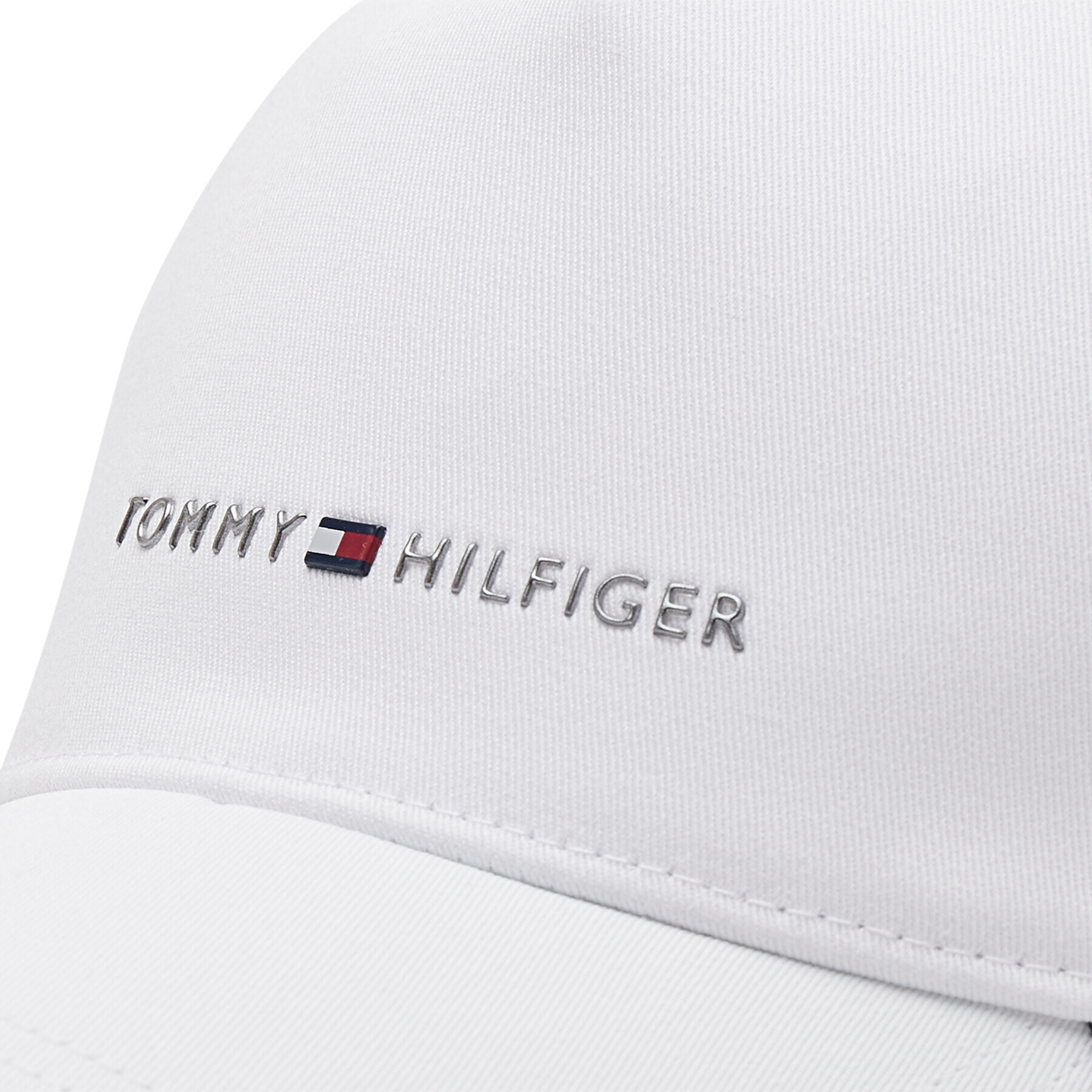 Tommy Hilfiger Шапка с козирка 1985 Downtown AM0AM08611 Бял - Pepit.bg