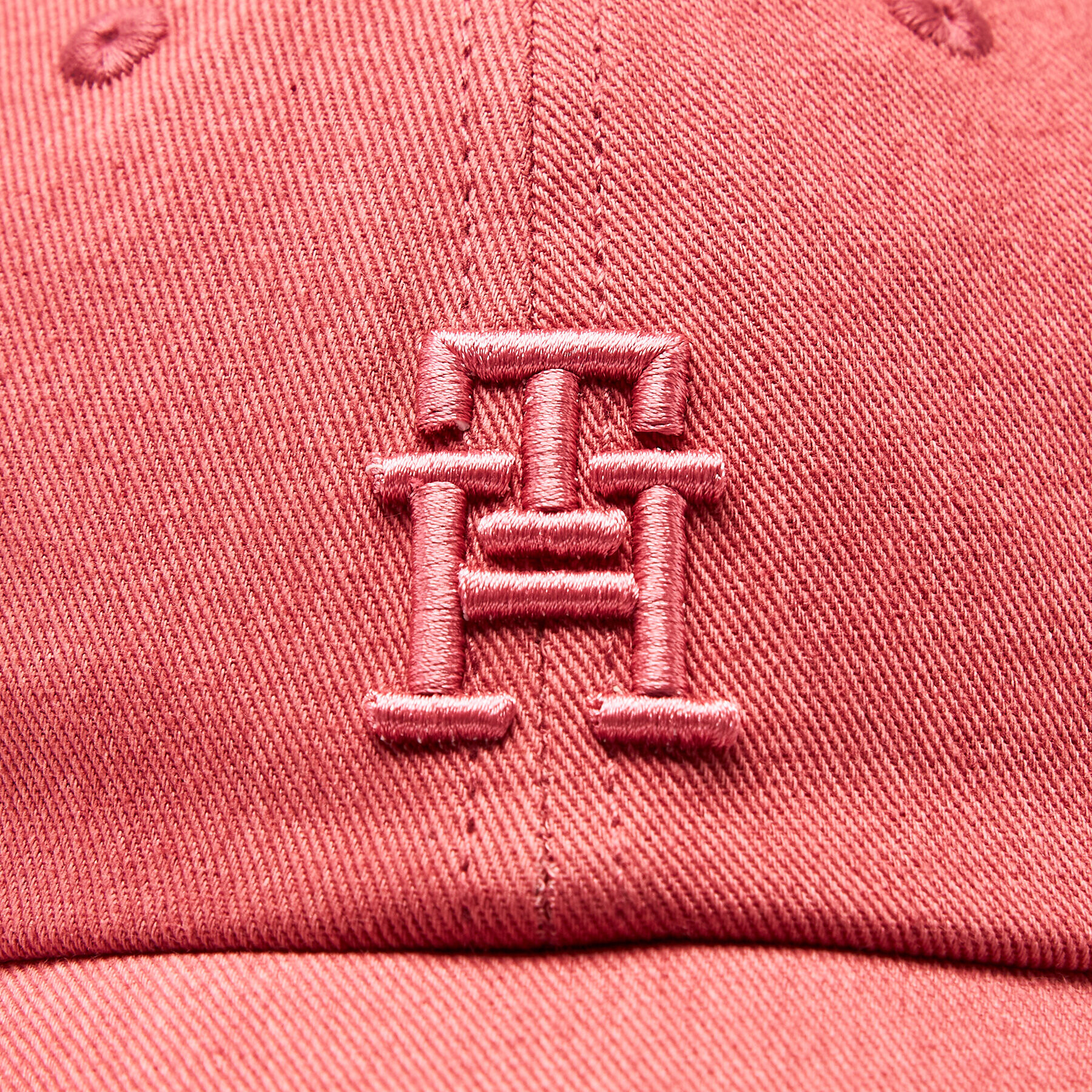 Tommy Hilfiger Шапка с козирка AM0AM10860 Червен - Pepit.bg