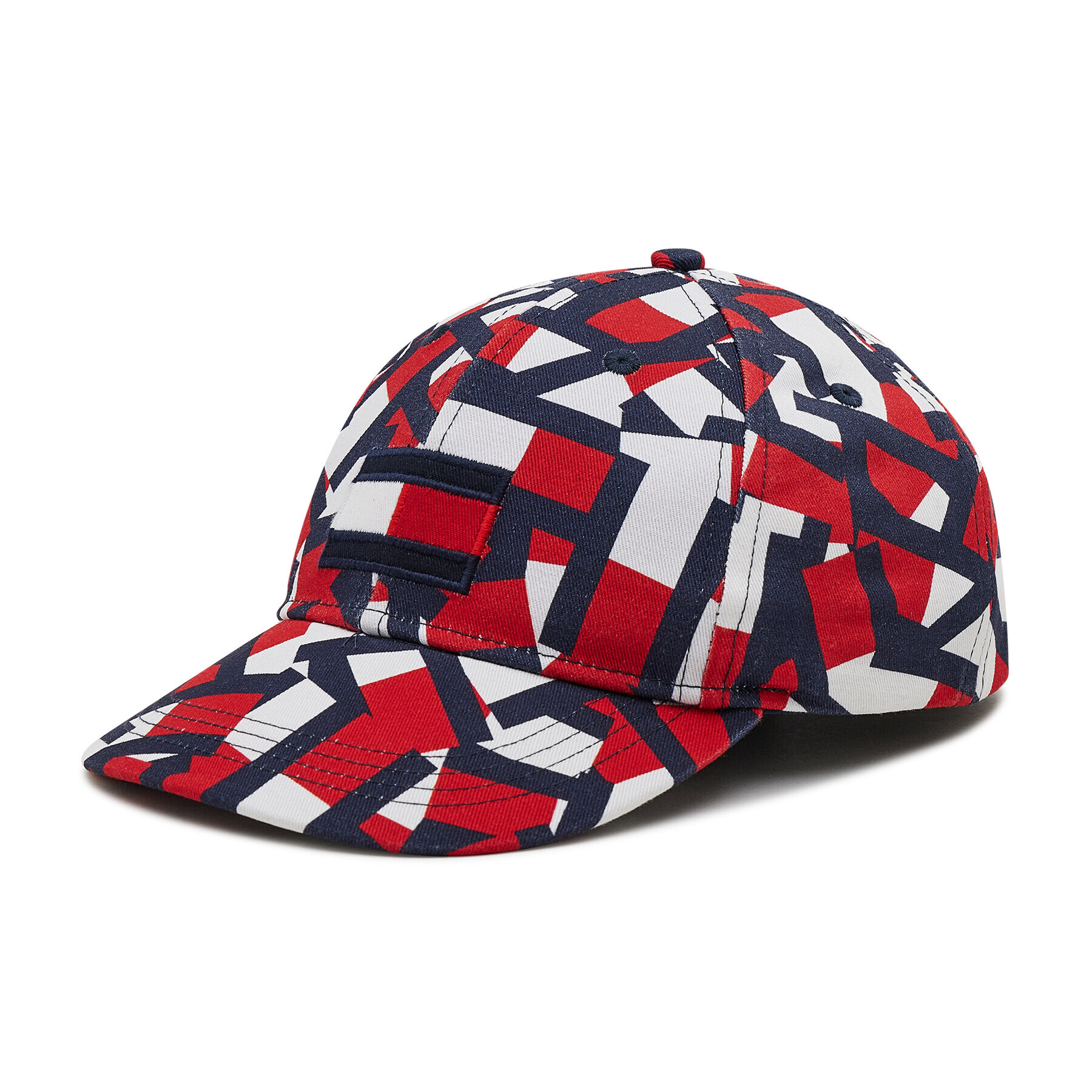 Tommy Hilfiger Шапка с козирка Big Flag Cap All Over Flag Print AU0AU01089 Цветен - Pepit.bg