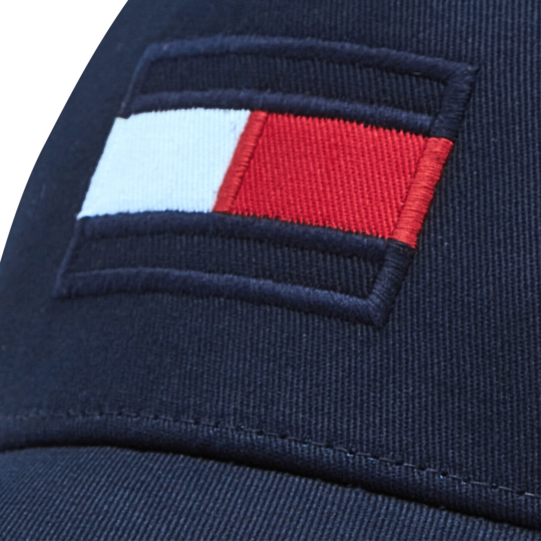 Tommy Hilfiger Шапка с козирка Big Flag Cap AU0AU01076 Тъмносин - Pepit.bg