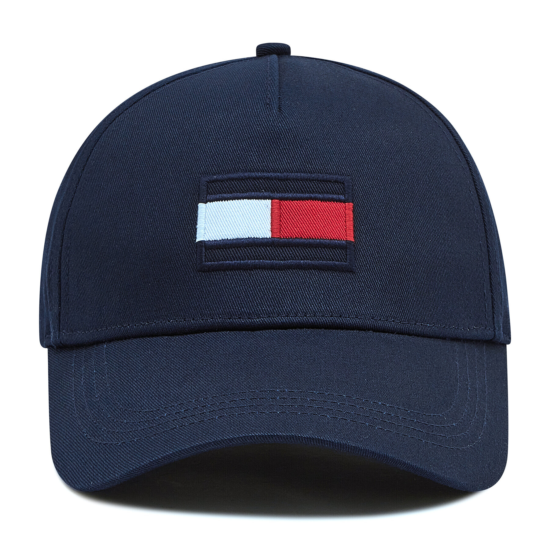 Tommy Hilfiger Шапка с козирка Big Flag Cap AU0AU01076 Тъмносин - Pepit.bg