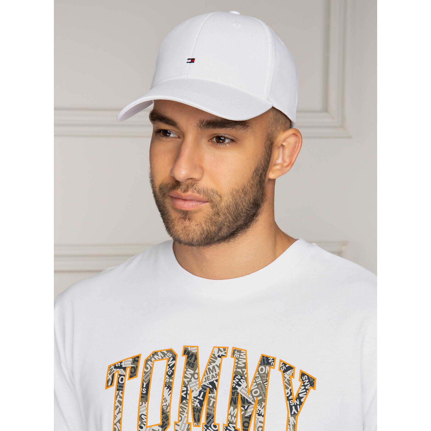 Tommy Hilfiger Шапка с козирка Classic Bb Cap E367895041 Бял - Pepit.bg