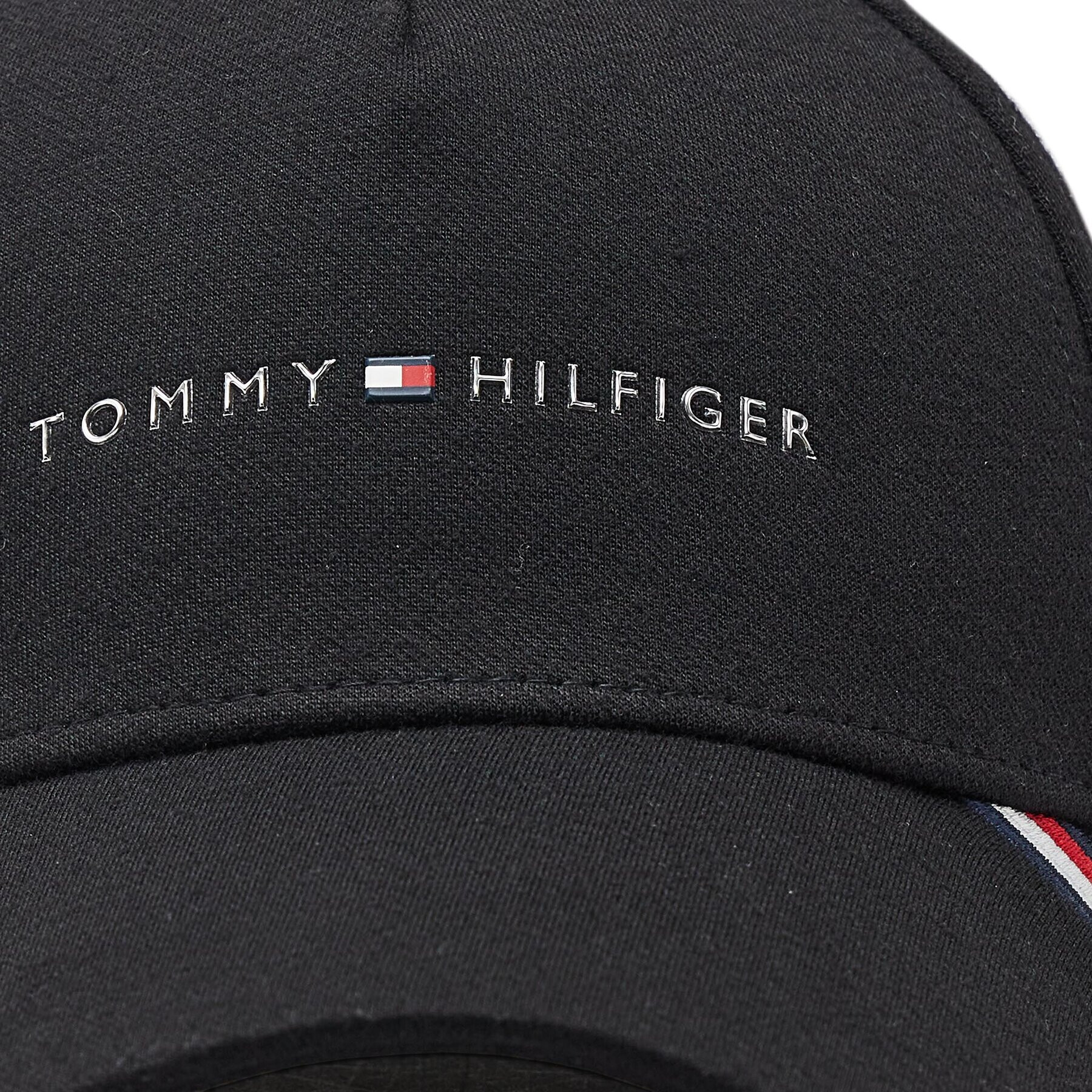 Tommy Hilfiger Шапка с козирка Downtown AM0AM10865 Черен - Pepit.bg