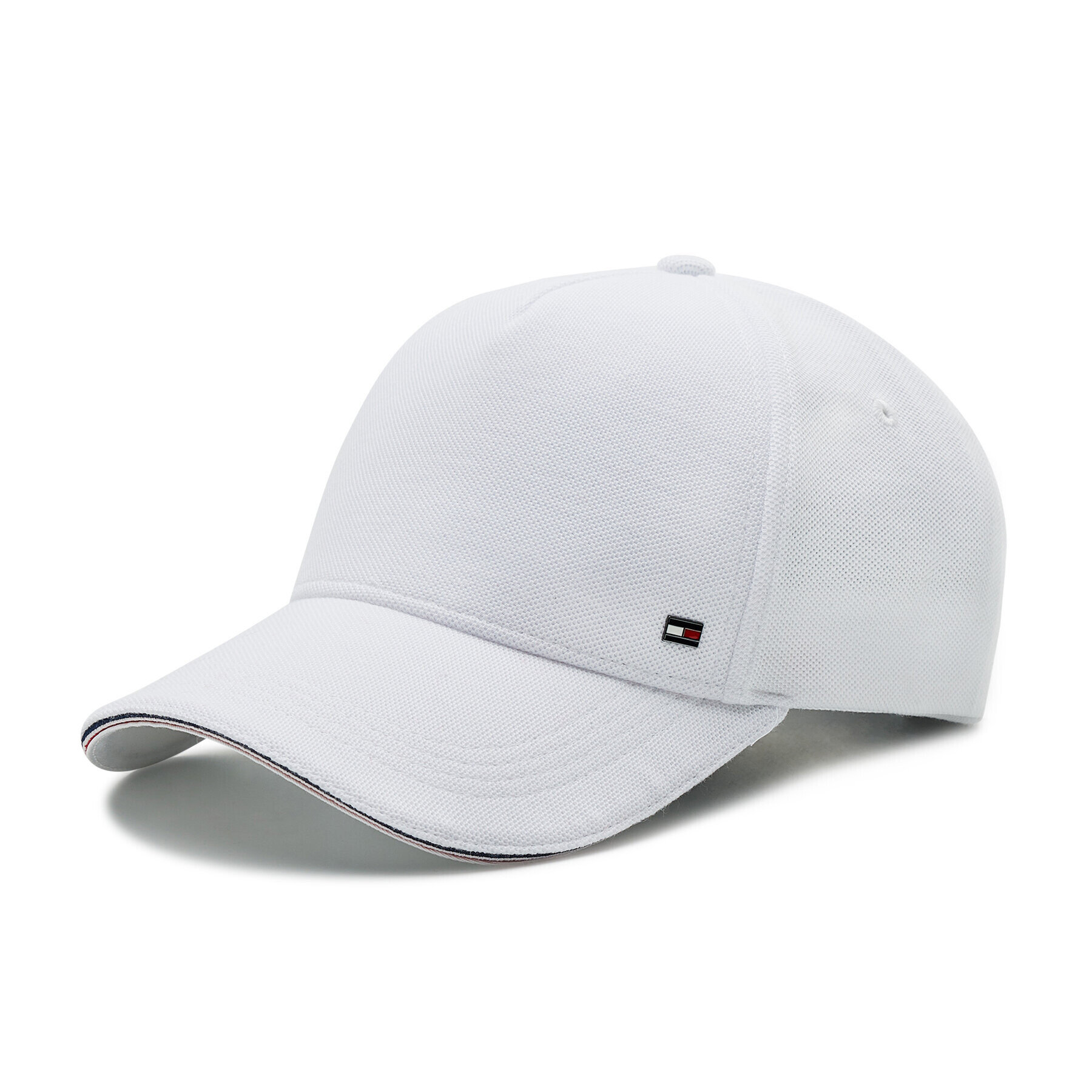 Tommy Hilfiger Шапка с козирка Elevated Corporate Cap AM0AM08613 Бял - Pepit.bg