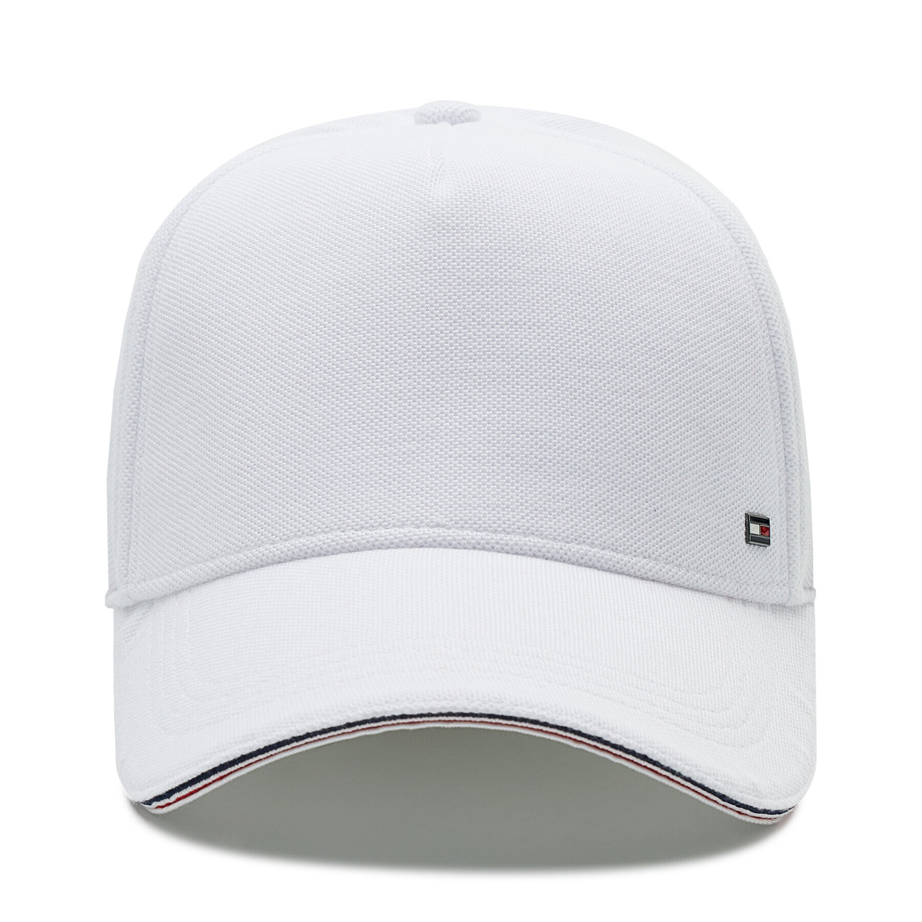 Tommy Hilfiger Шапка с козирка Elevated Corporate Cap AM0AM08613 Бял - Pepit.bg