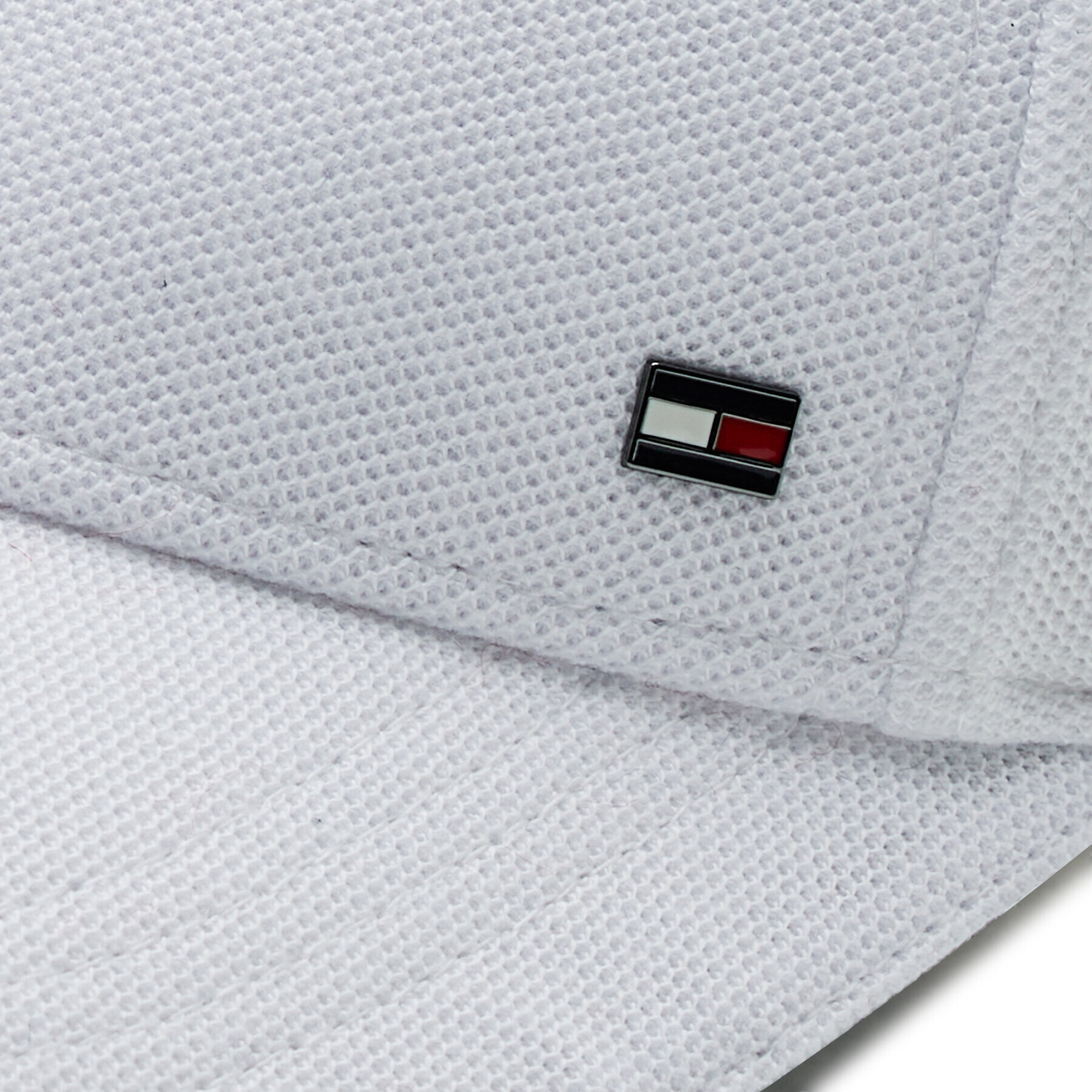 Tommy Hilfiger Шапка с козирка Elevated Corporate Cap AM0AM08613 Бял - Pepit.bg