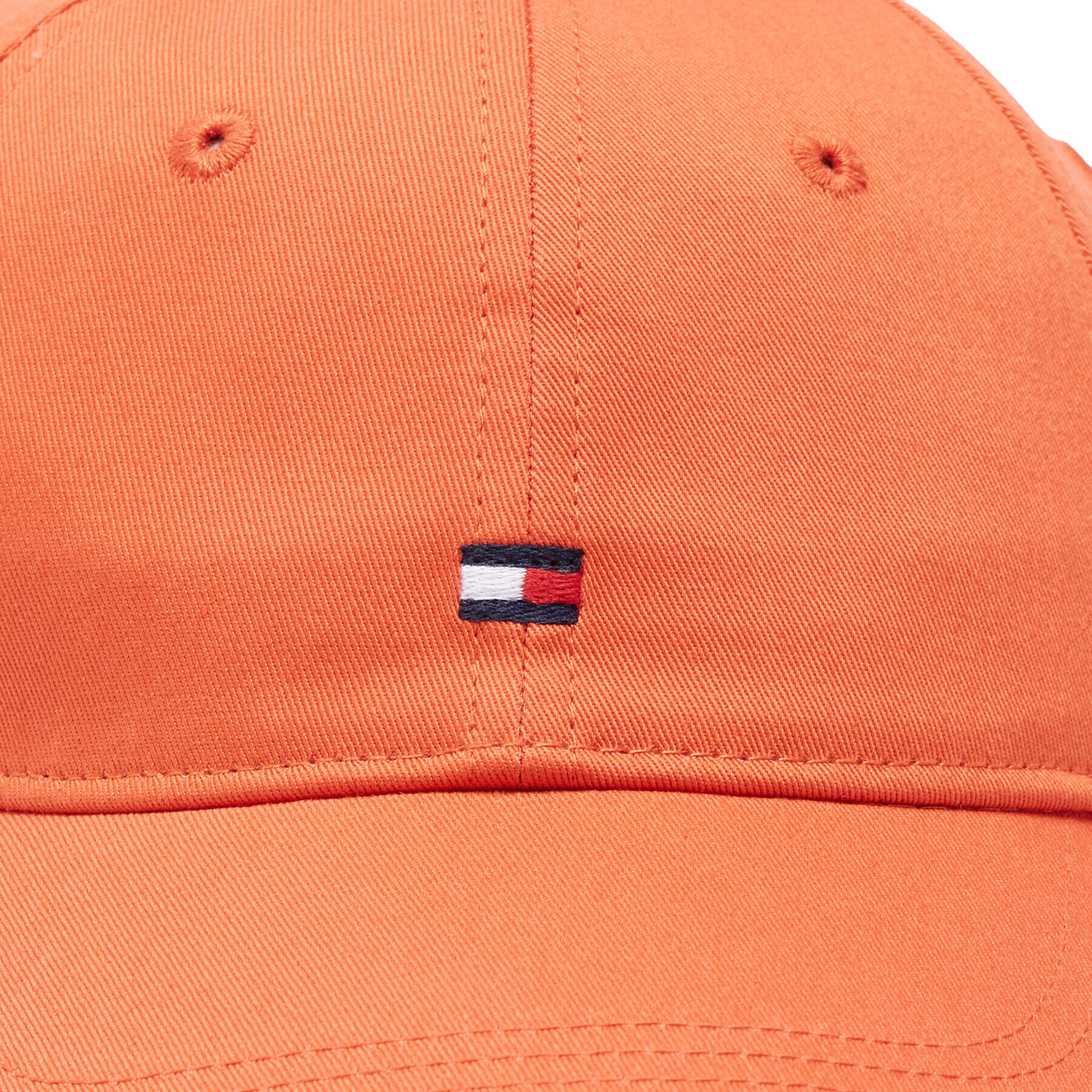 Tommy Hilfiger Шапка с козирка Essential Flag AW0AW14155 Оранжев - Pepit.bg