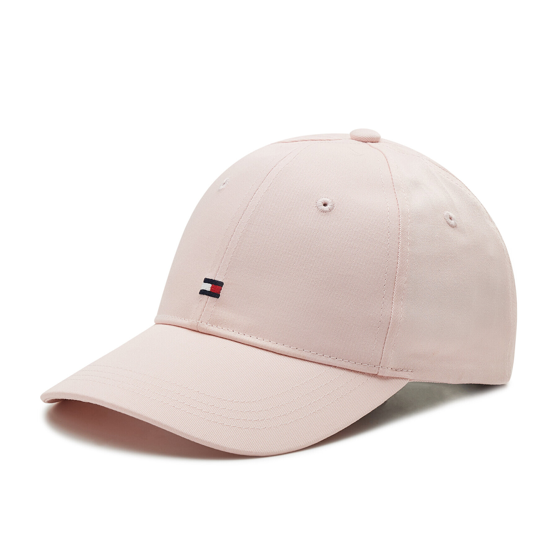 Tommy Hilfiger Шапка с козирка Essential Flag Cap AW0AW11672 Розов - Pepit.bg