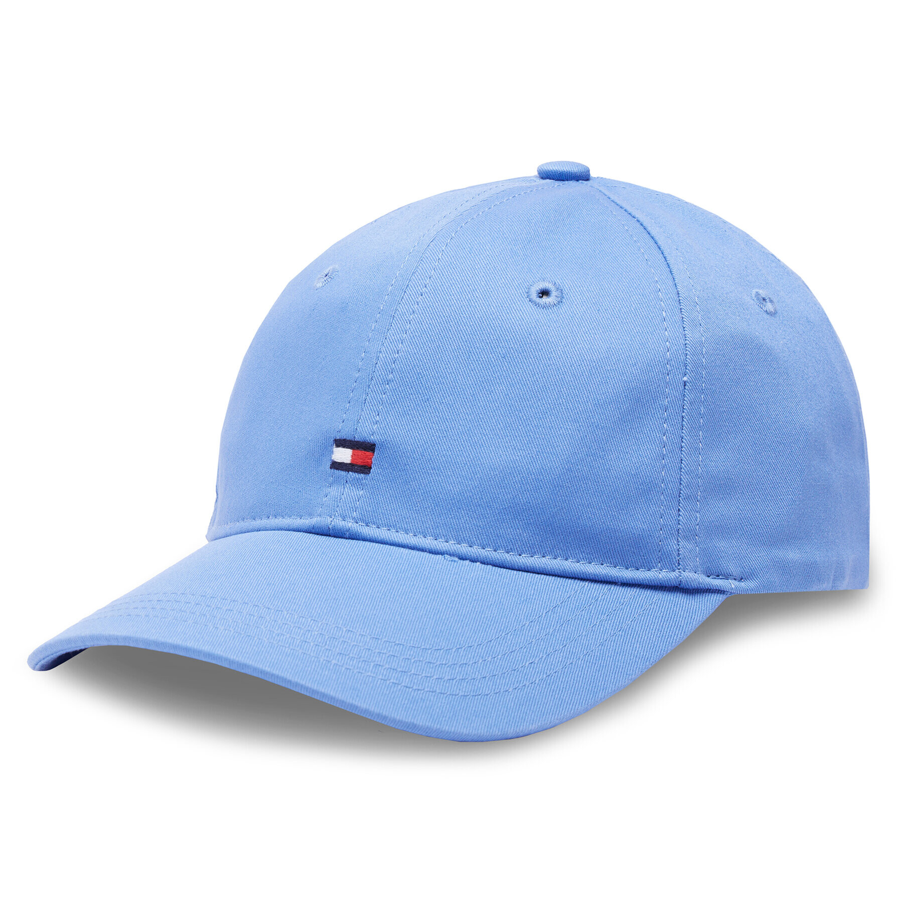 Tommy Hilfiger Шапка с козирка Essential Flag Cap AW0AW14155 Син - Pepit.bg