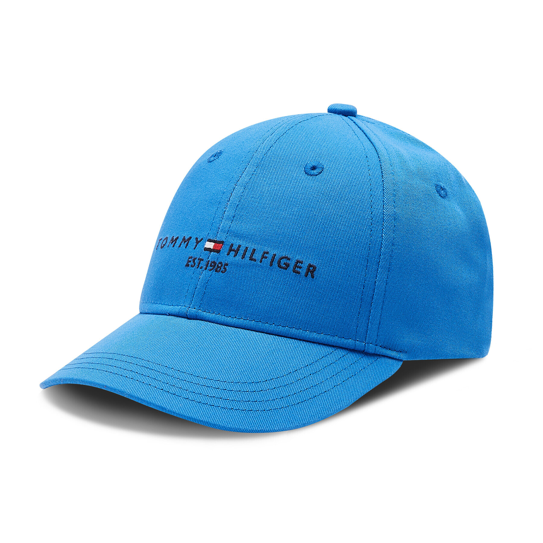 Tommy Hilfiger Шапка с козирка Established AU0AU01497 Син - Pepit.bg