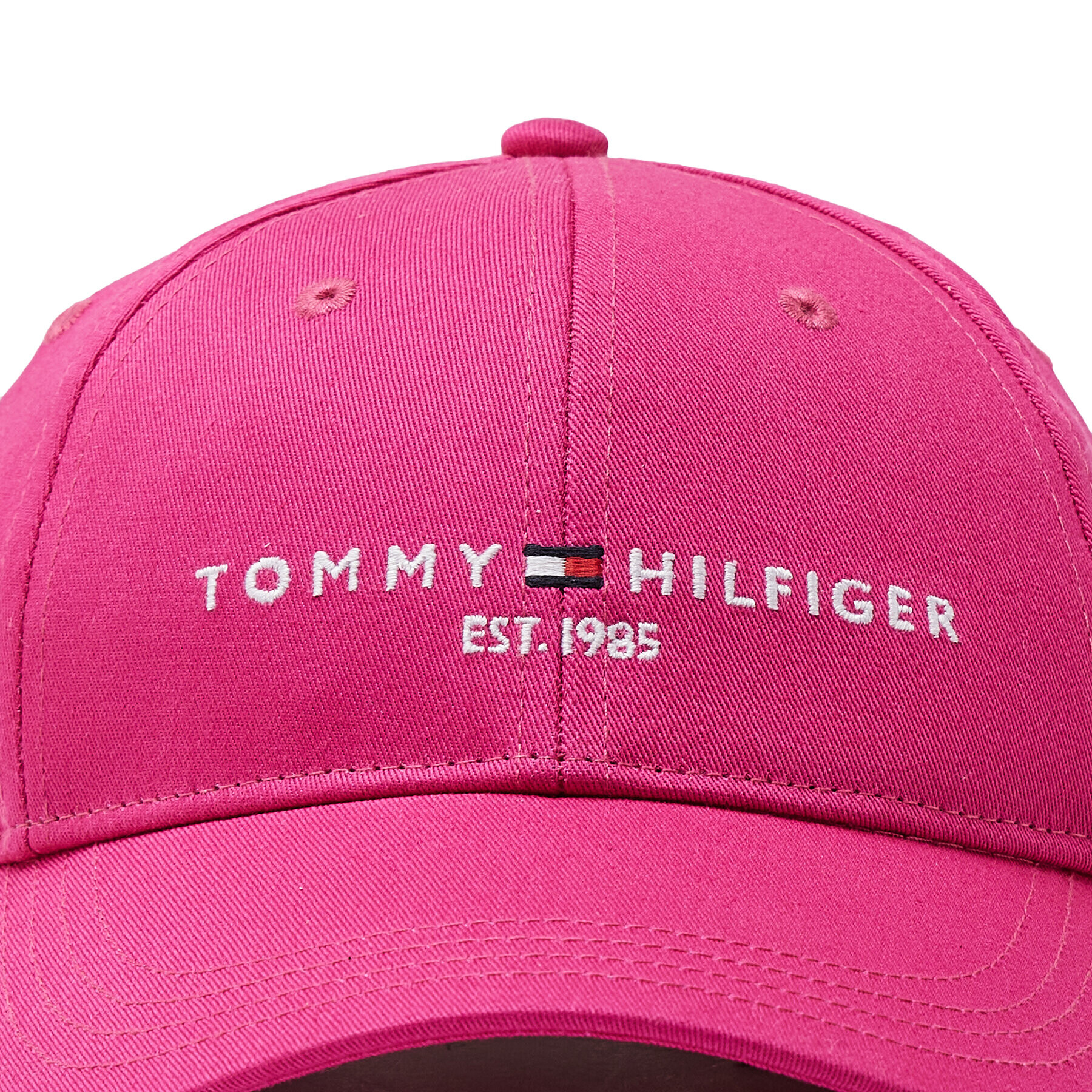 Tommy Hilfiger Шапка с козирка Established AU0AU01529 Розов - Pepit.bg