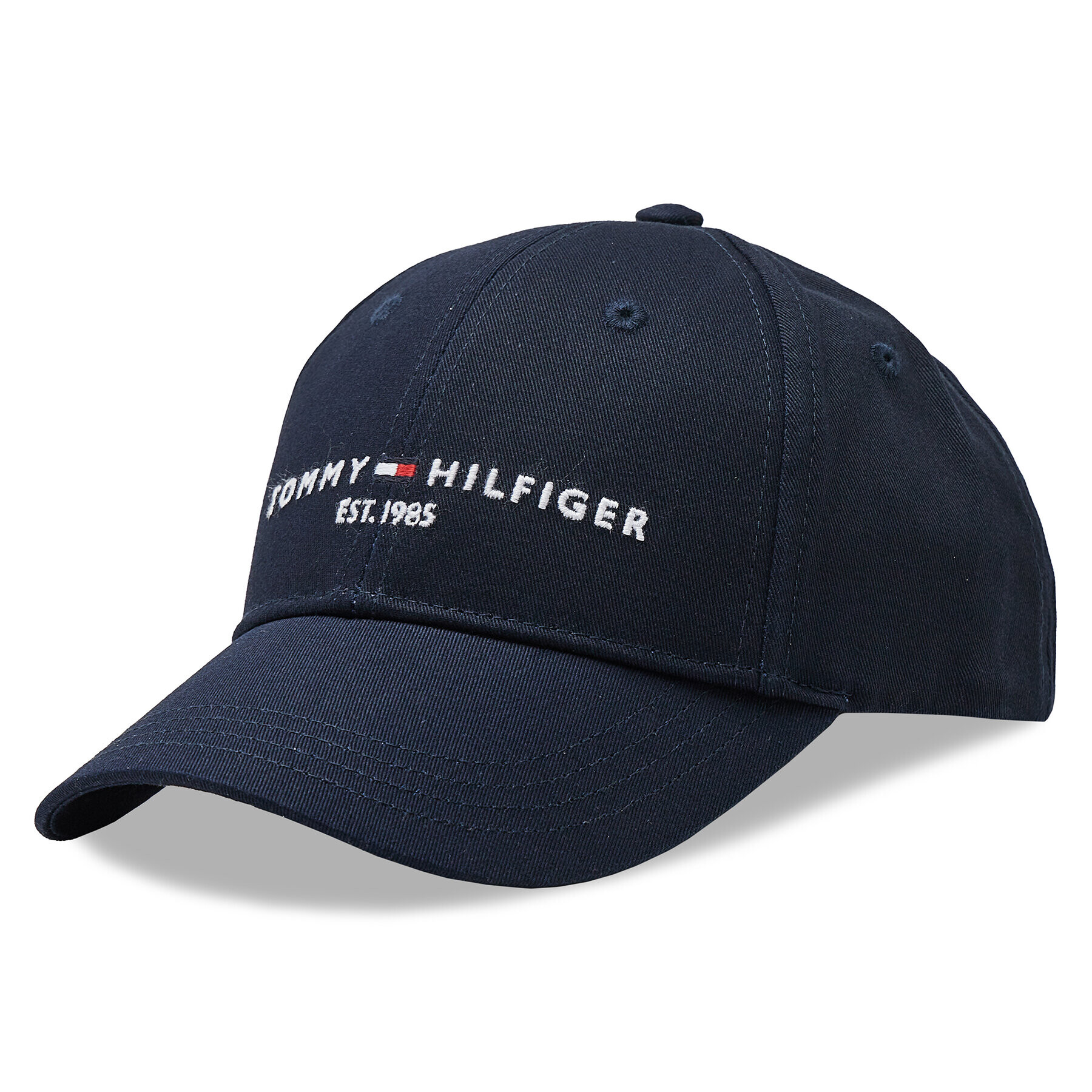 Tommy Hilfiger Шапка с козирка Established AU0AU01529 Тъмносин - Pepit.bg