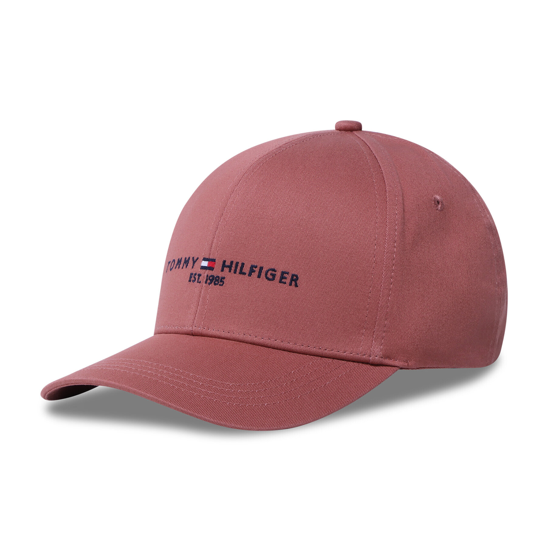 Tommy Hilfiger Шапка с козирка Established Essential Cap AM0AM09487 Кафяв - Pepit.bg