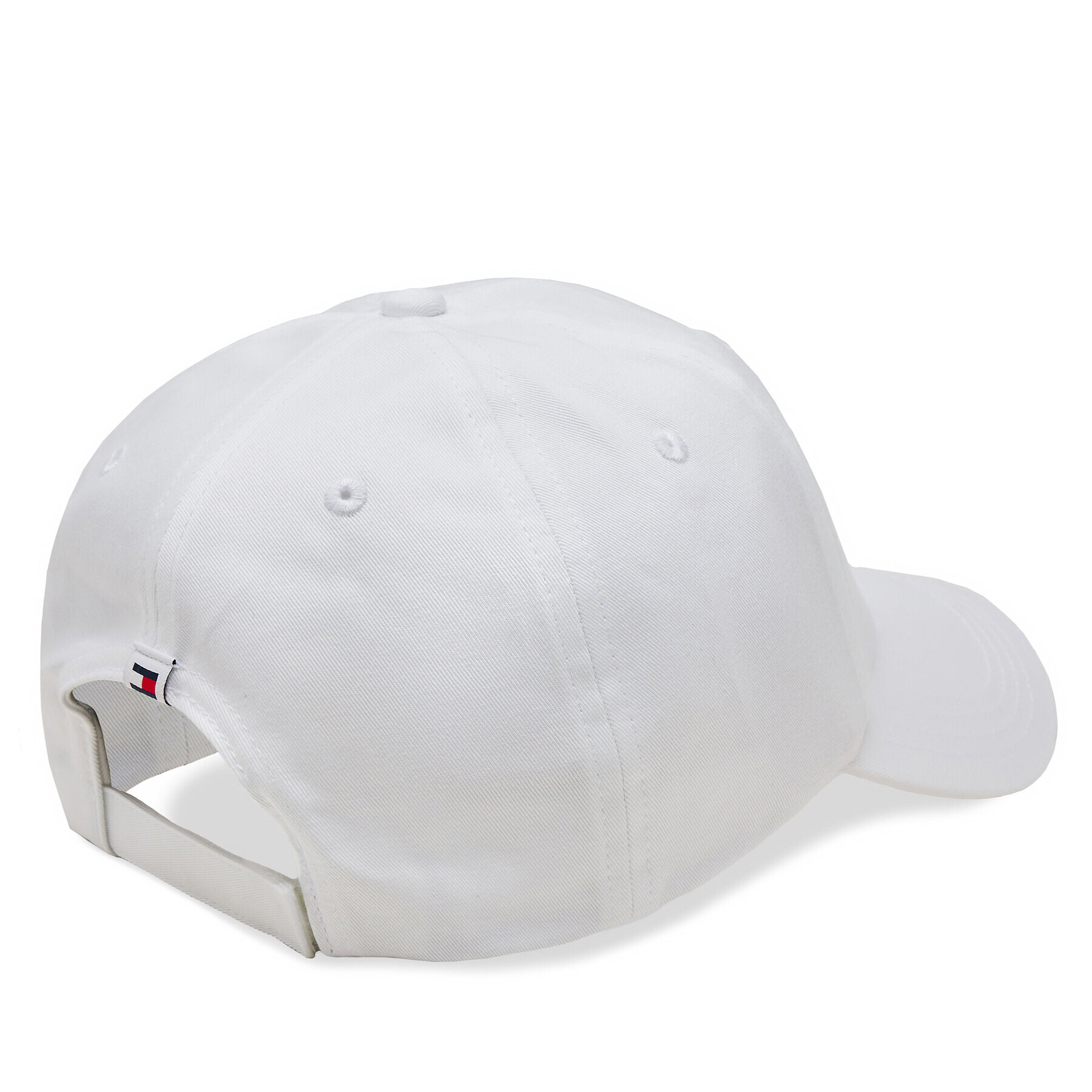 Tommy Hilfiger Шапка с козирка Linear Logo AM0AM12024 Бял - Pepit.bg