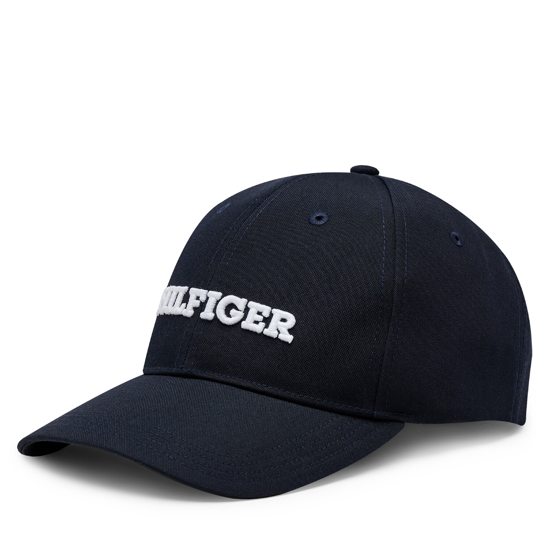 Tommy Hilfiger Шапка с козирка Monotype AM0AM12043 Черен - Pepit.bg