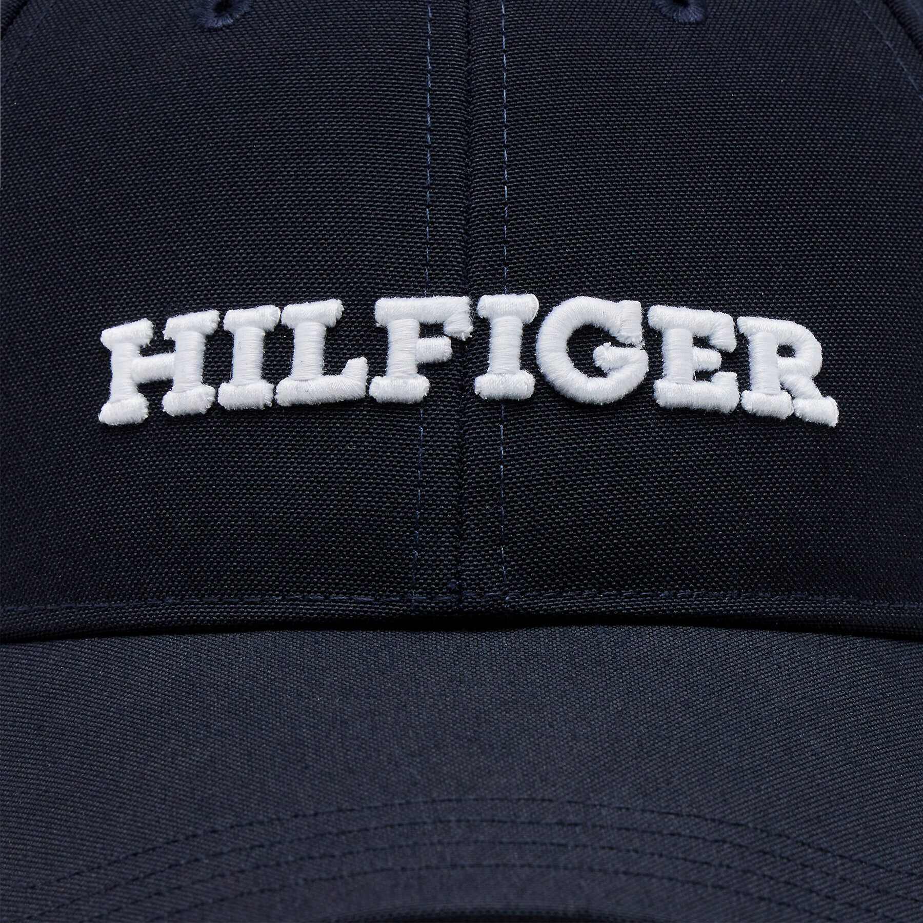 Tommy Hilfiger Шапка с козирка Monotype AM0AM12043 Черен - Pepit.bg