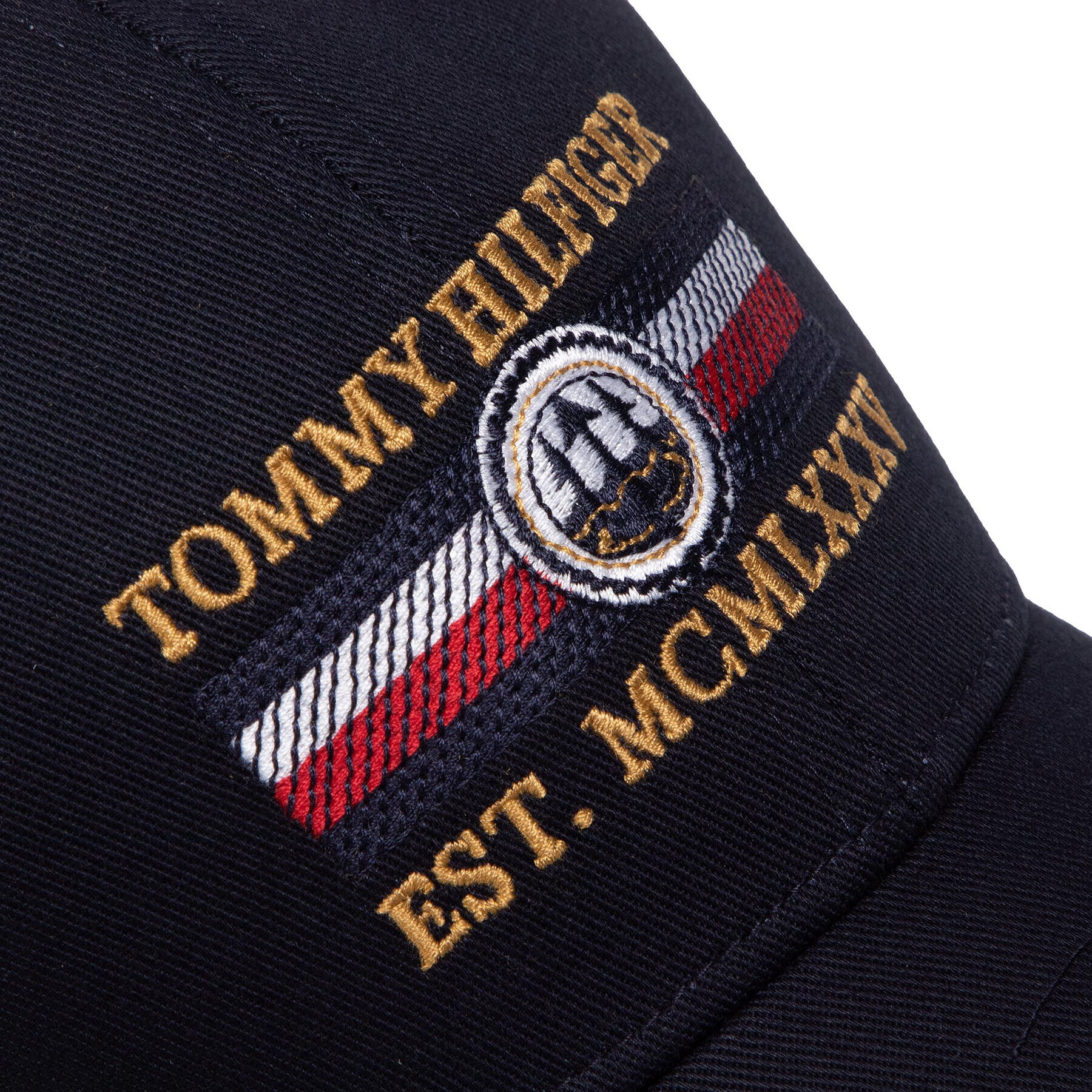 Tommy Hilfiger Шапка с козирка Seasonal Icon Cap Est. M0AM06114 Тъмносин - Pepit.bg