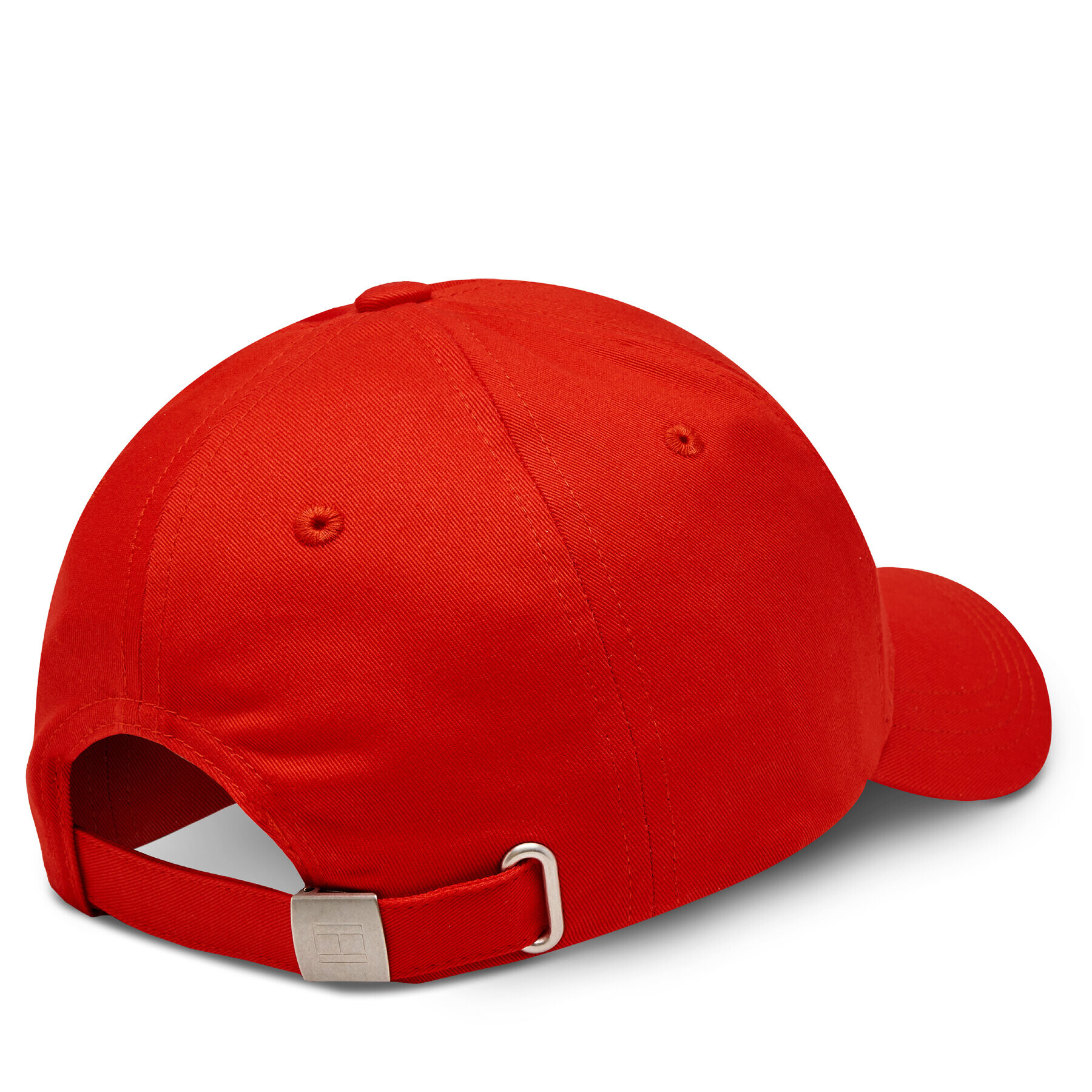 Tommy Hilfiger Шапка с козирка Small Flag Cap AU0AU01528 Червен - Pepit.bg