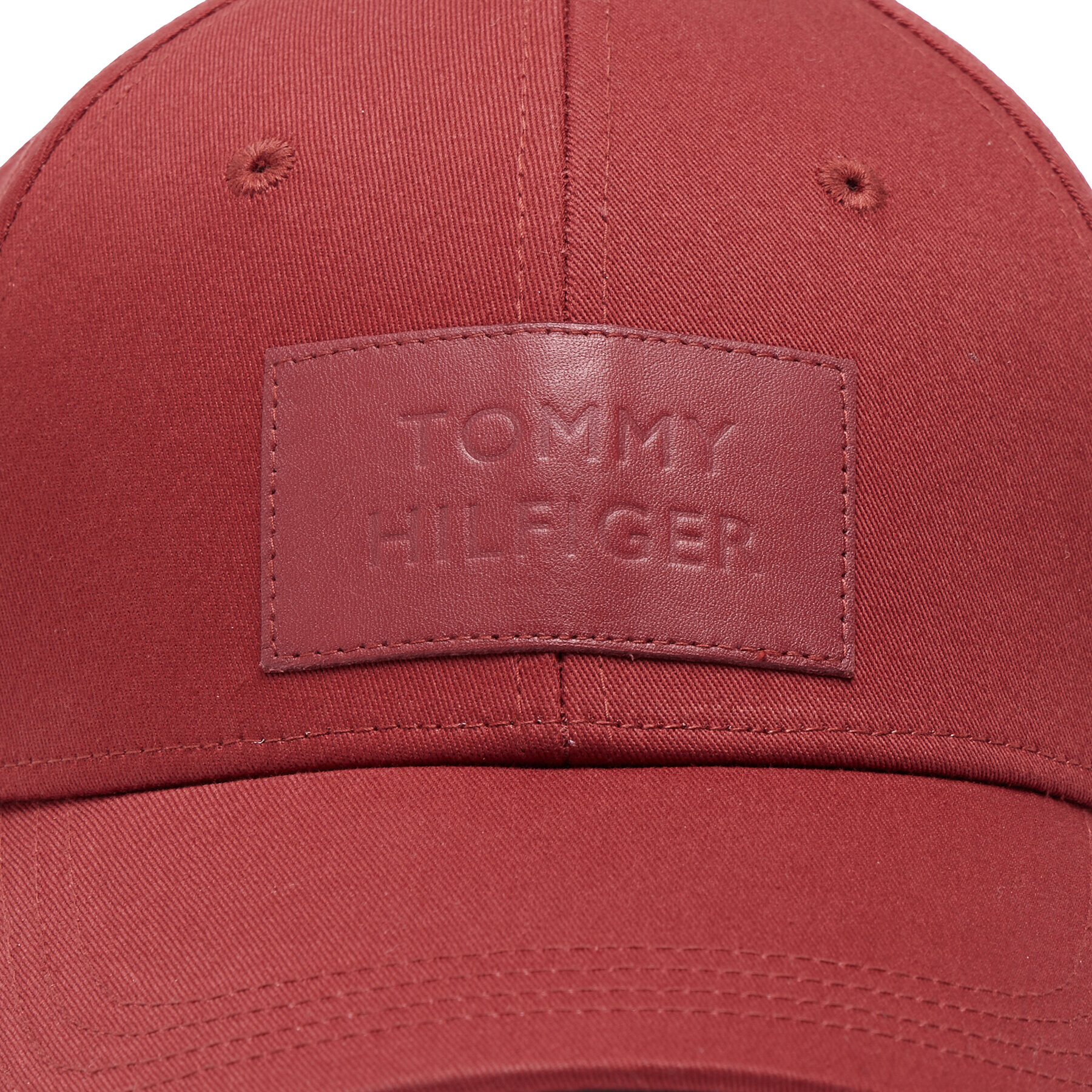 Tommy Hilfiger Шапка с козирка Spring AW0AW14156 Бордо - Pepit.bg