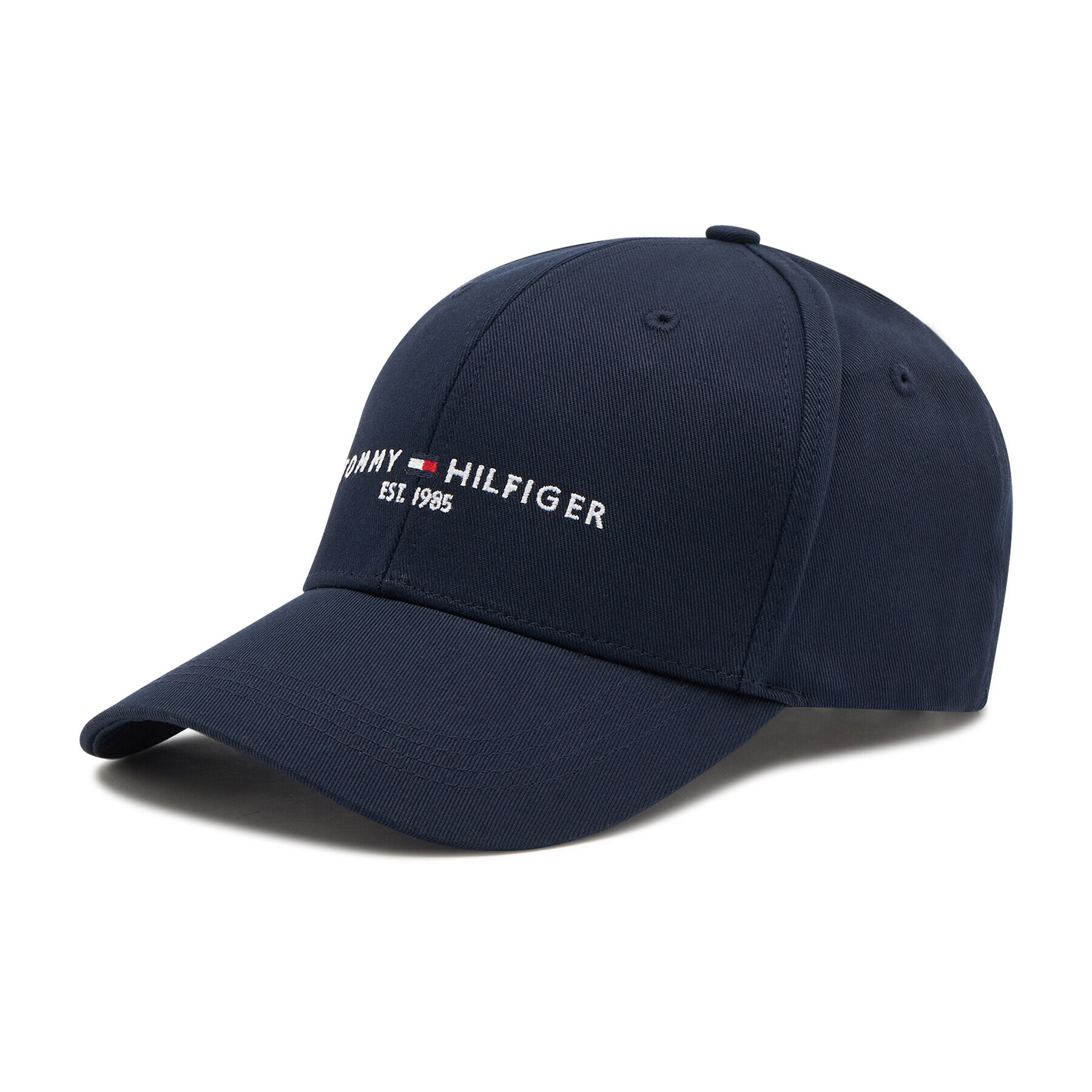 Tommy Hilfiger Шапка с козирка Th Established Cap AM0AM07352 Тъмносин - Pepit.bg